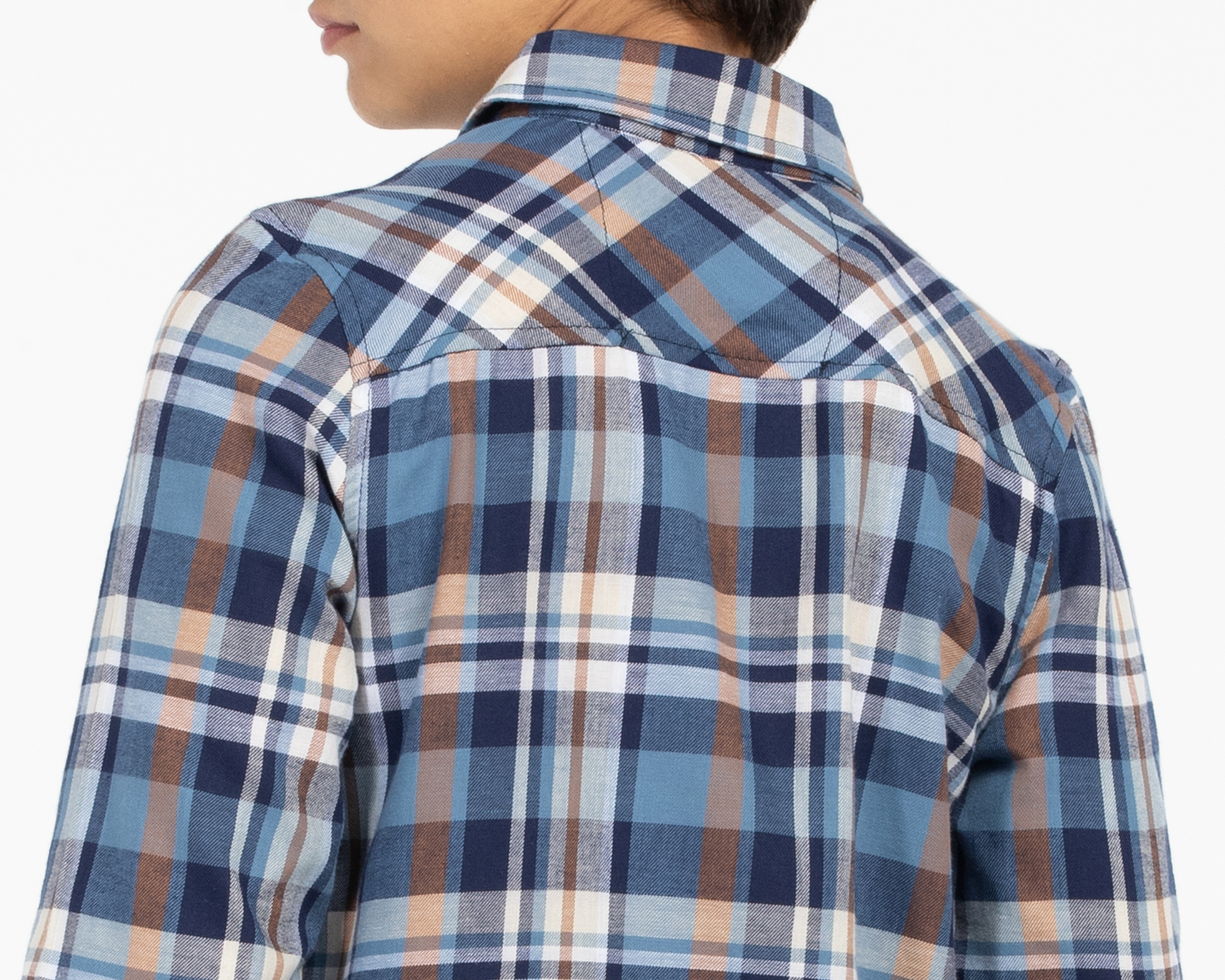 Foto 6 pulgar | Foto 5 | Camisa de Cuello Americano Multicolor Refill Juvenil