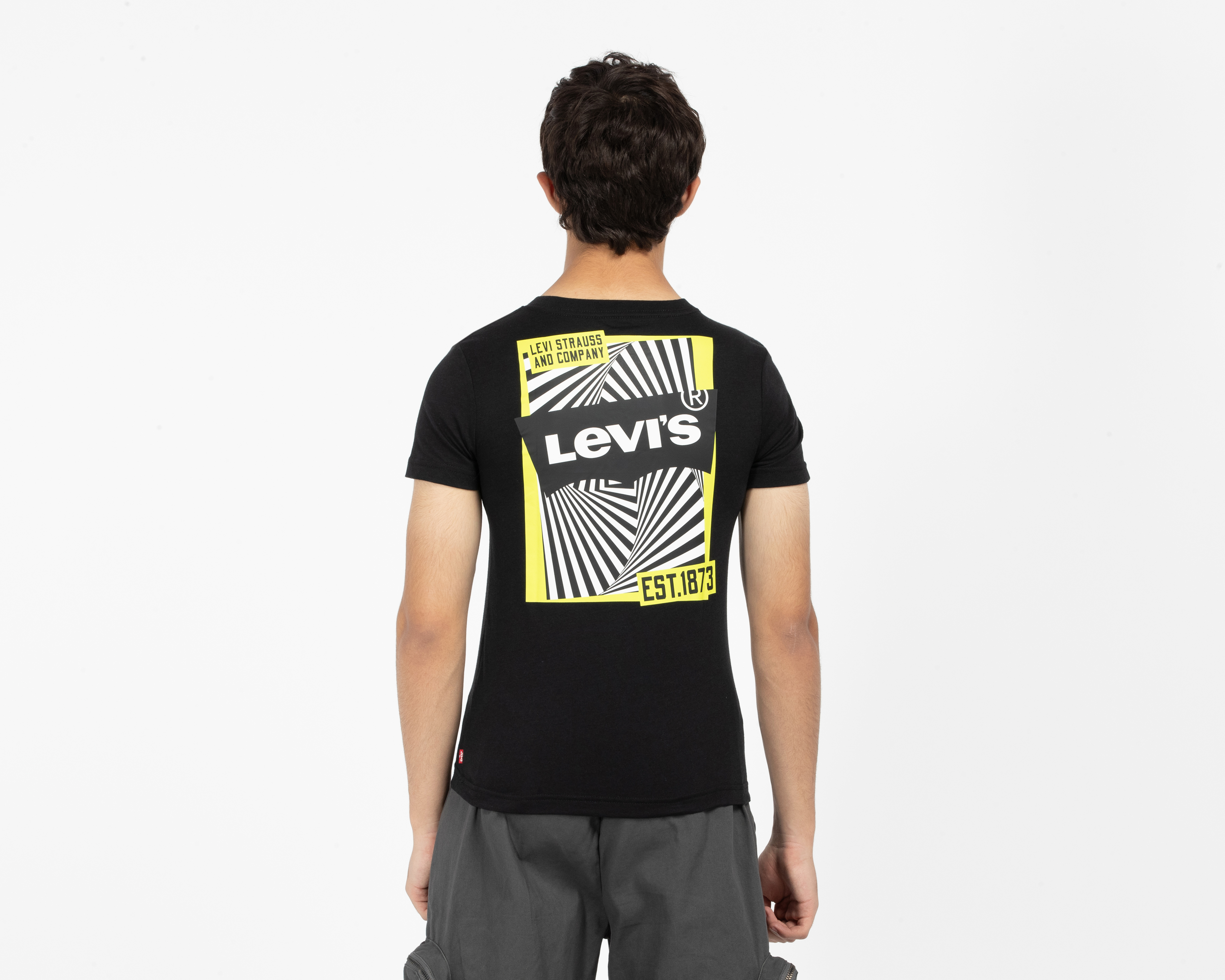 Foto 4 | Foto 4 | Playera de Cuello Redondo Negra Levi's Juvenil