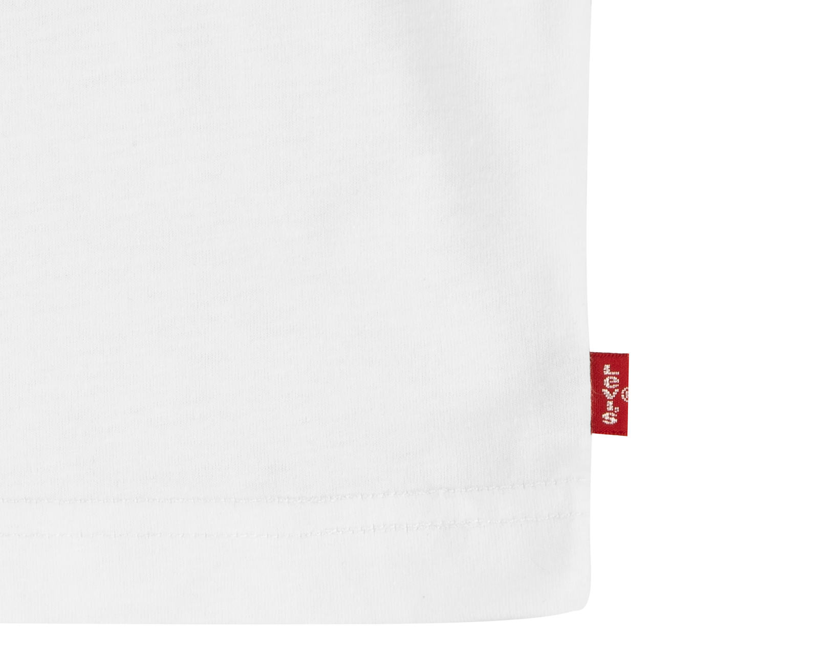 Foto 5 pulgar | Foto 4 | Playera de Cuello Redondo Blanca Levi's para Niño