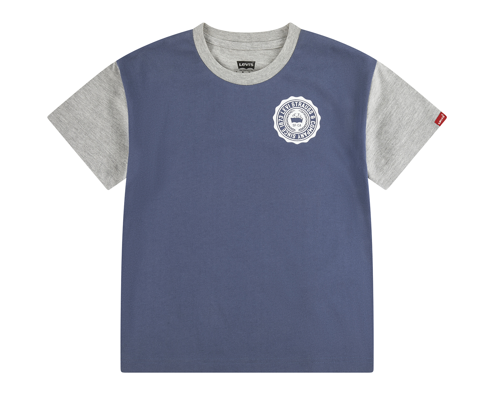 Foto 1 | Foto 1 | Playera de Cuello Redondo Azul Marino Levi's para Niño