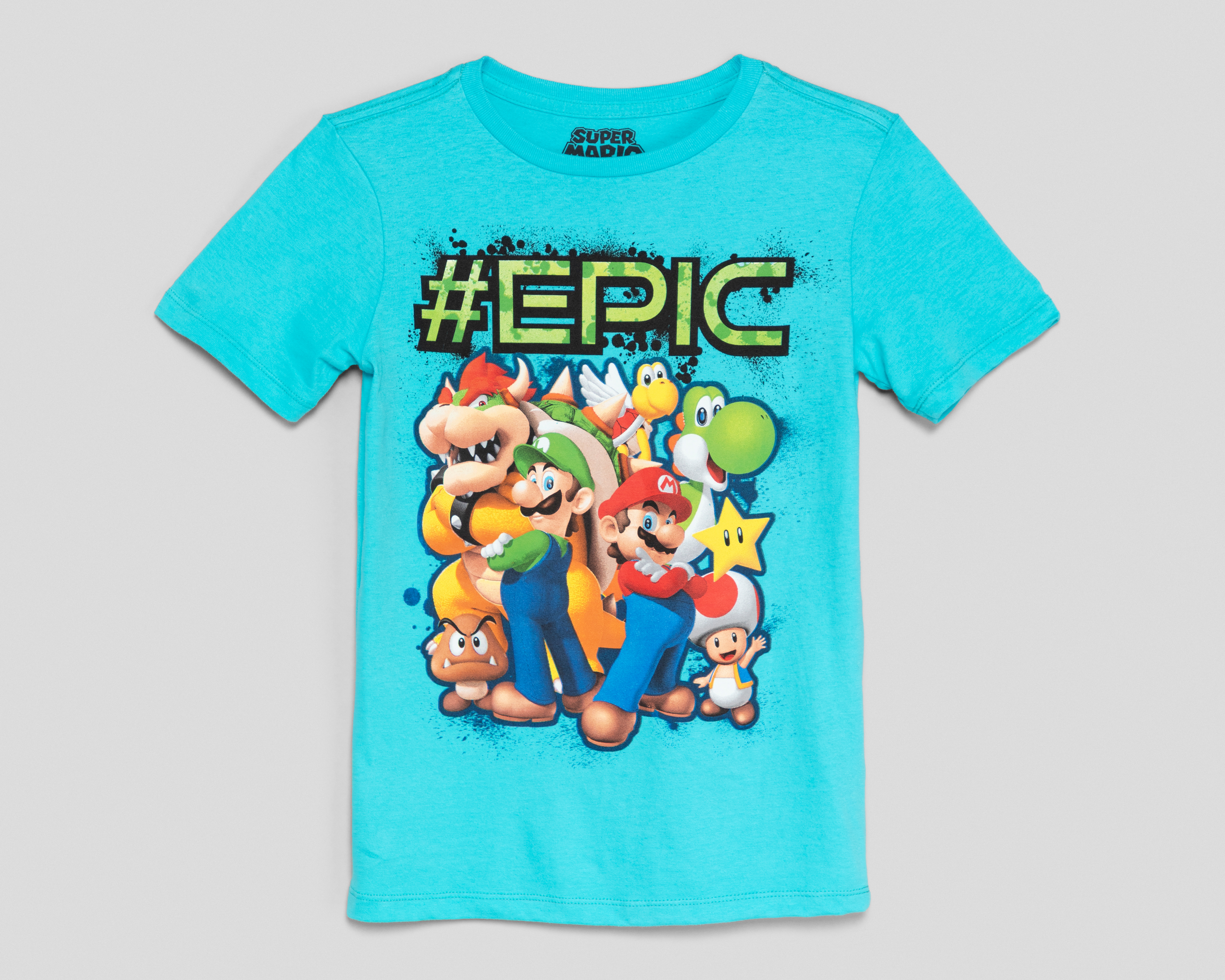 Playera Mario Bros para Niño