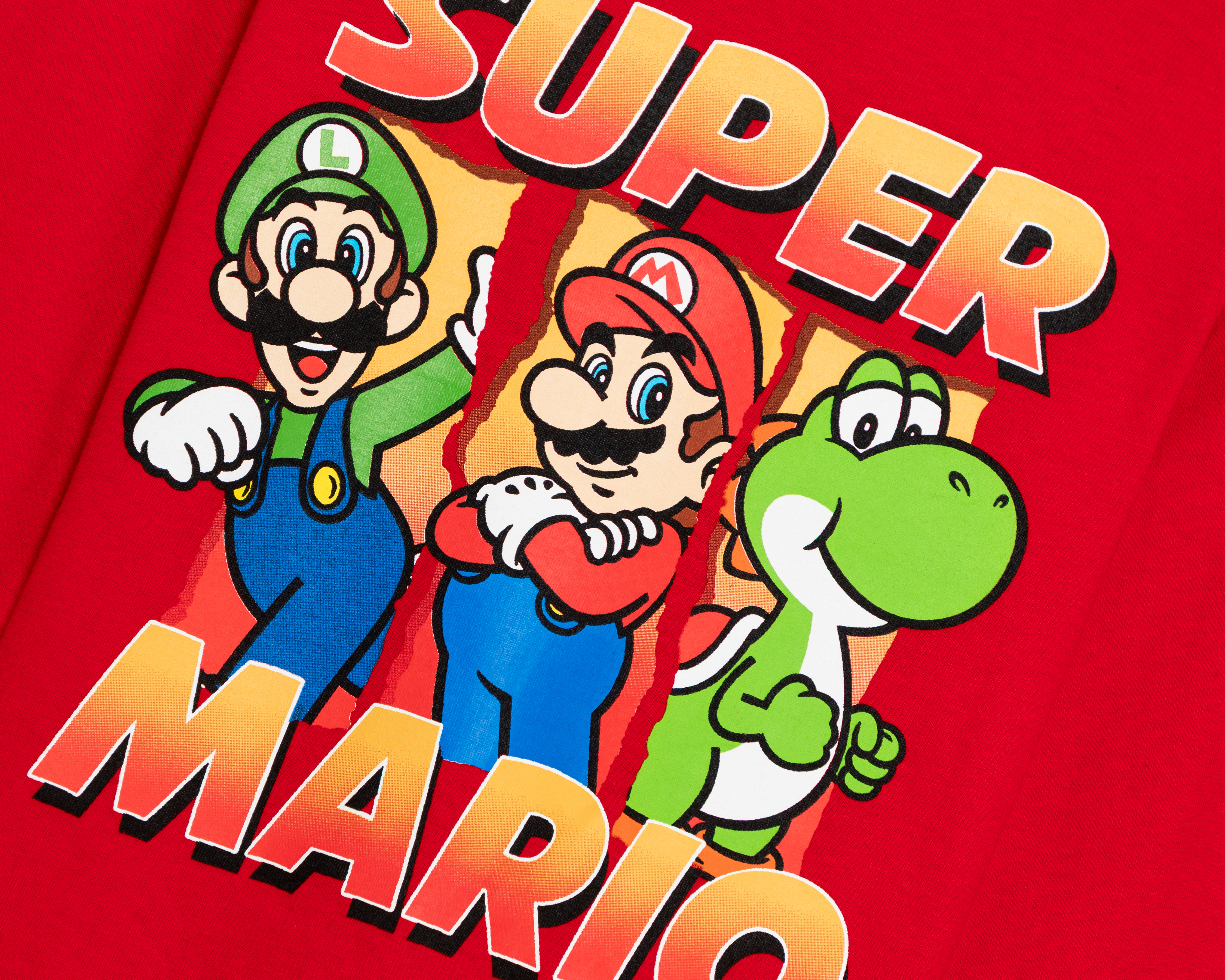 Foto 4 pulgar | Foto 3 | Playera Manga Larga Roja Mario Bros para Niño
