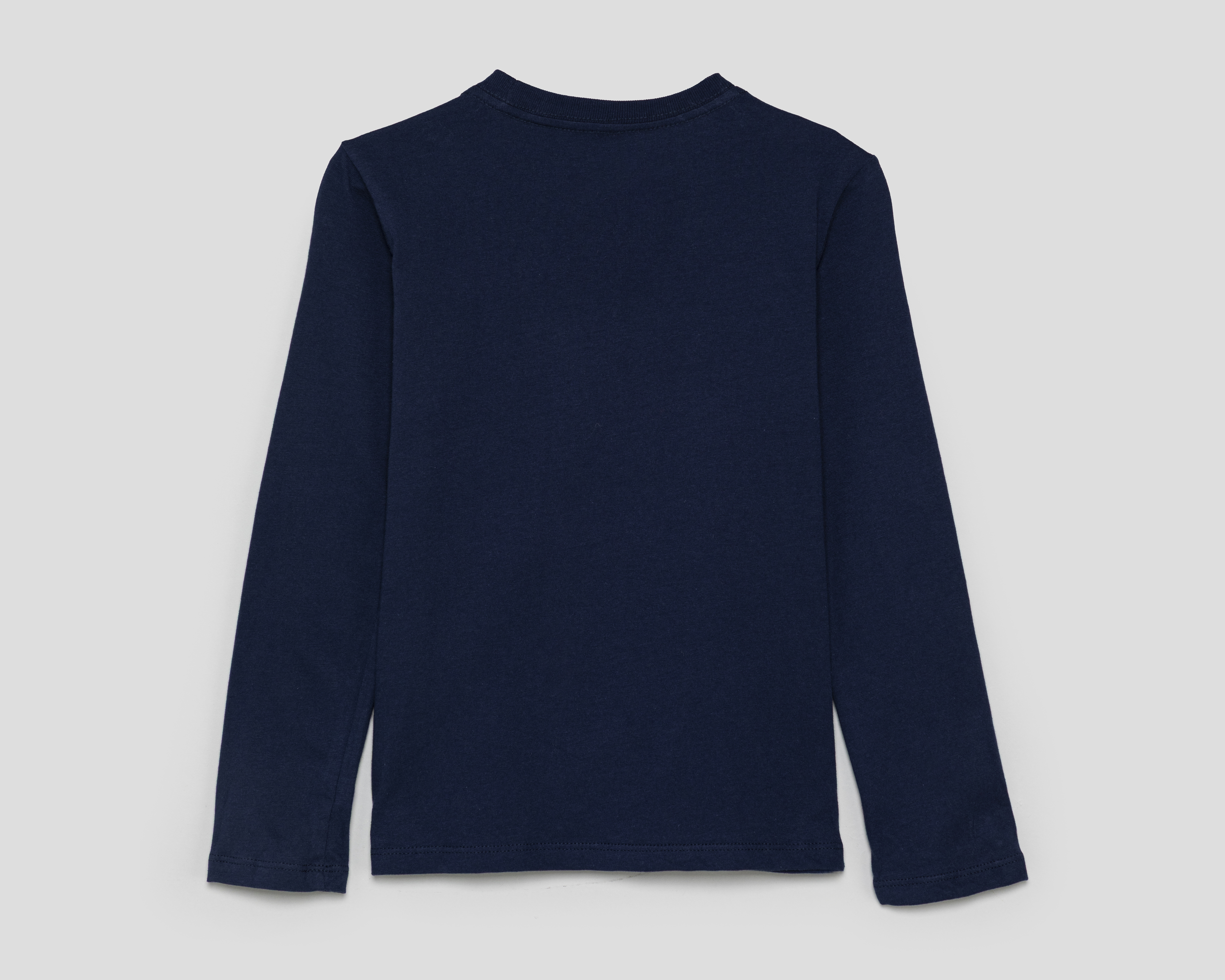 Foto 2 | Foto 2 | Playera Manga Larga Azul Mario Bros para Niño