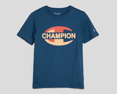 Foto 1 | Foto 1 | Playera de Cuello Redondo Azul Champion Juvenil