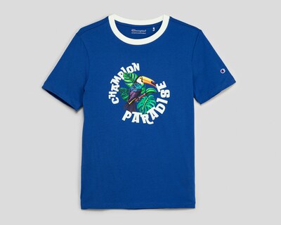 Foto 1 | Foto 1 | Playera de Cuello Redondo Azul Champion Juvenil
