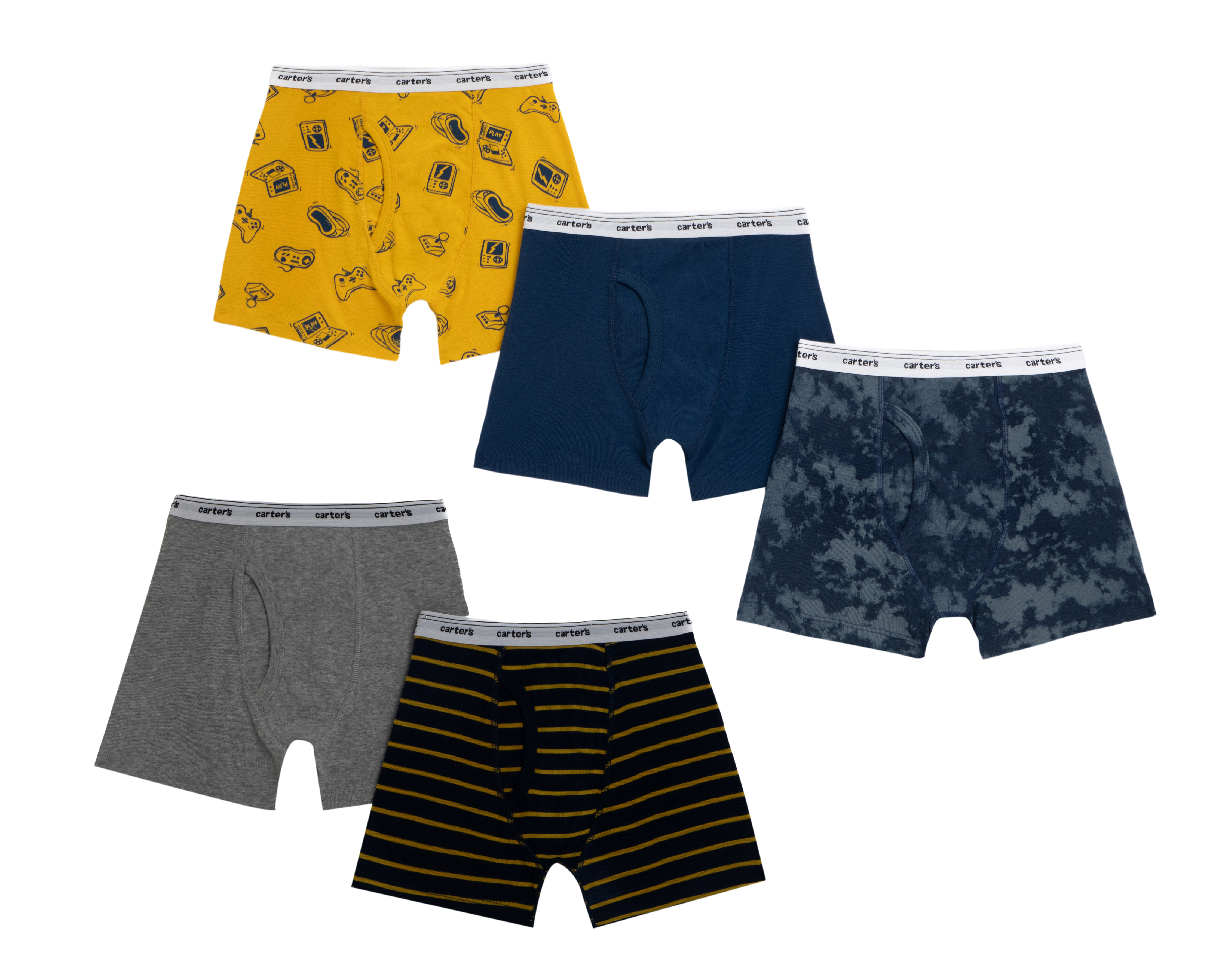 Bóxer Carter's para Niño 5 Piezas