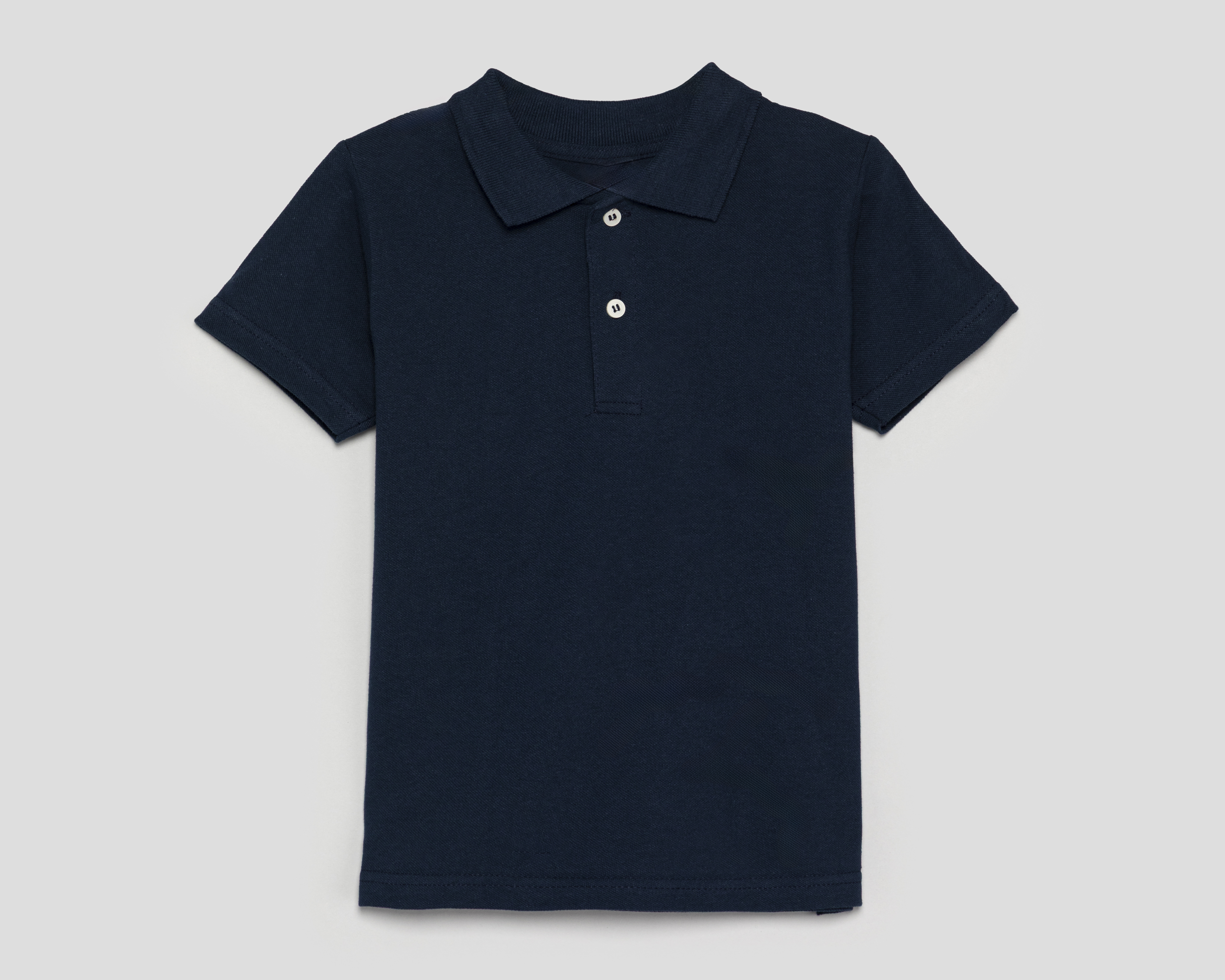 Foto 2 pulgar | Foto 1 | Playera Polo Optima Azul para Niño