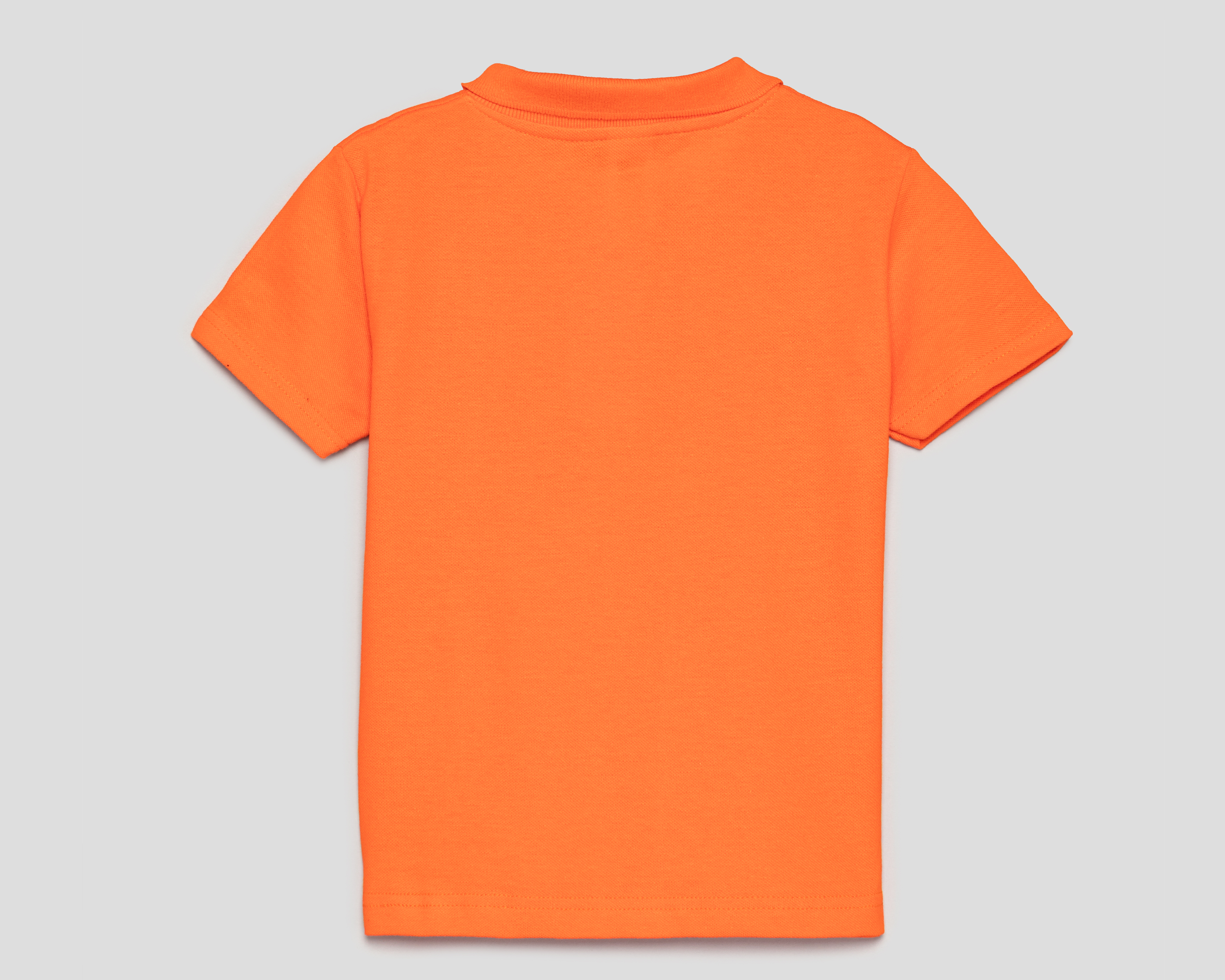 Foto 3 pulgar | Foto 2 | Playera Polo Optima Anaranjada para Niño