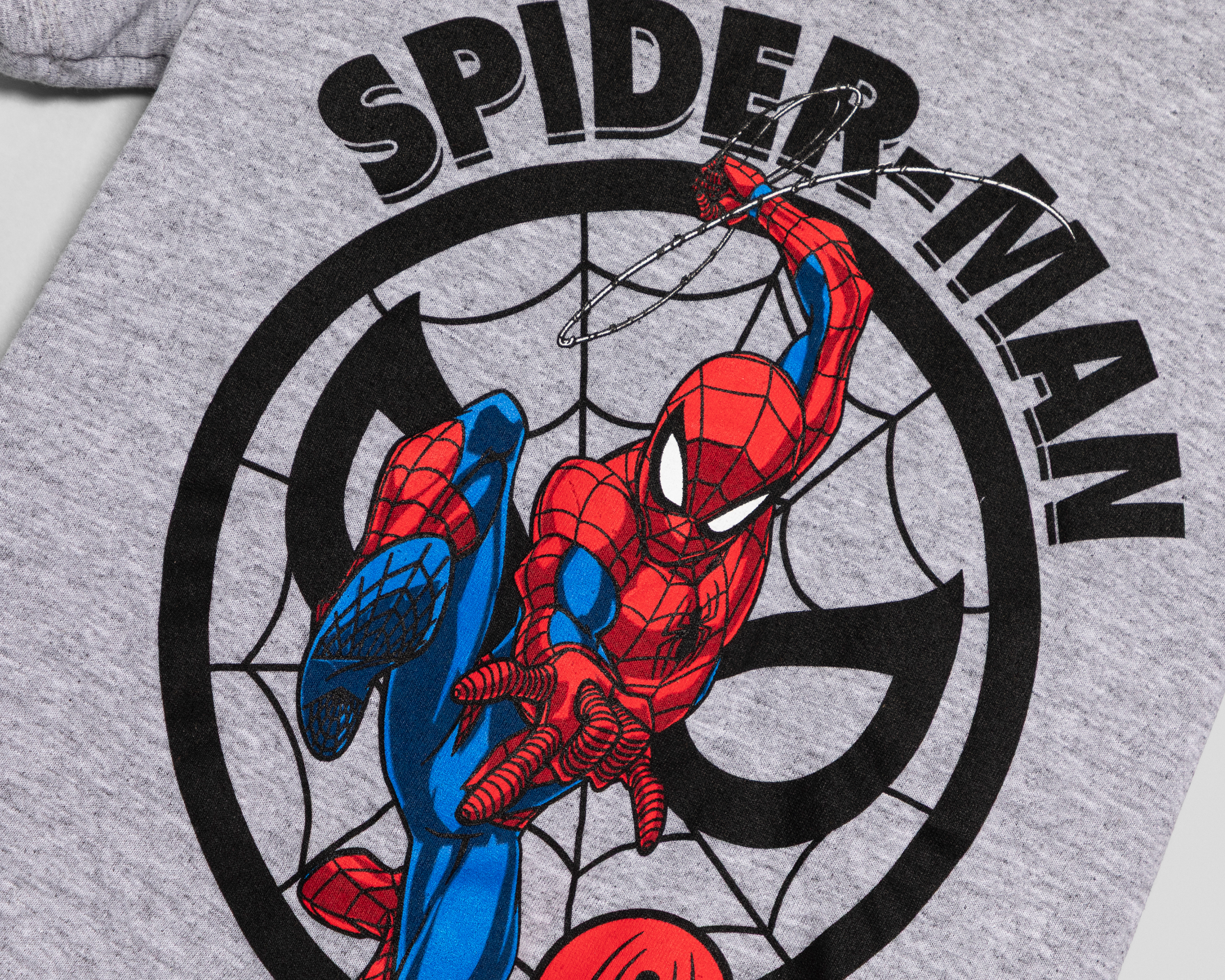 Foto 4 pulgar | Foto 3 | Playera de Cuello Redondo Gris Marvel Spider-Man para Niño