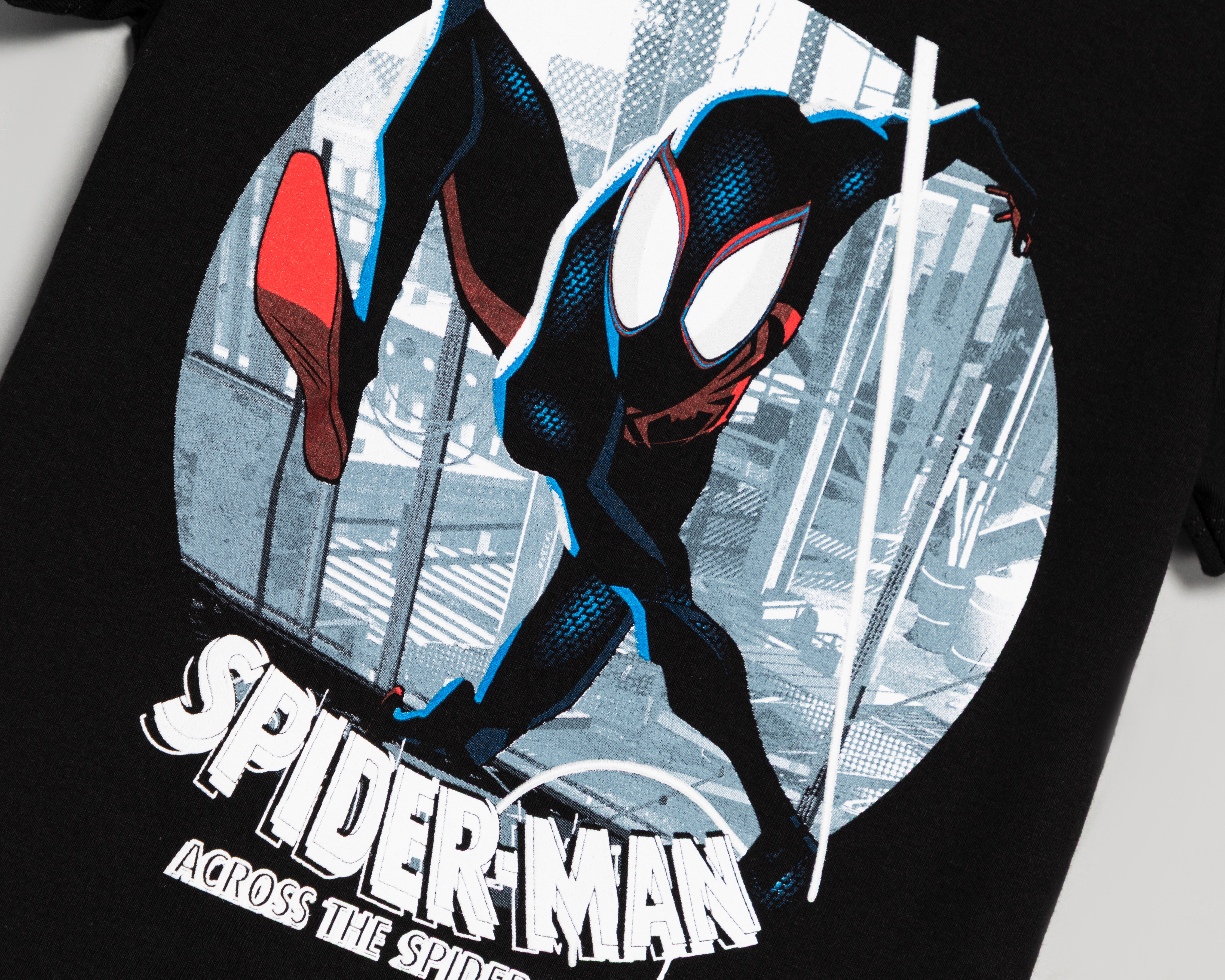 Foto 3 | Foto 3 | Playera de Cuello Redondo Negra Marvel Spider-Man para Niño