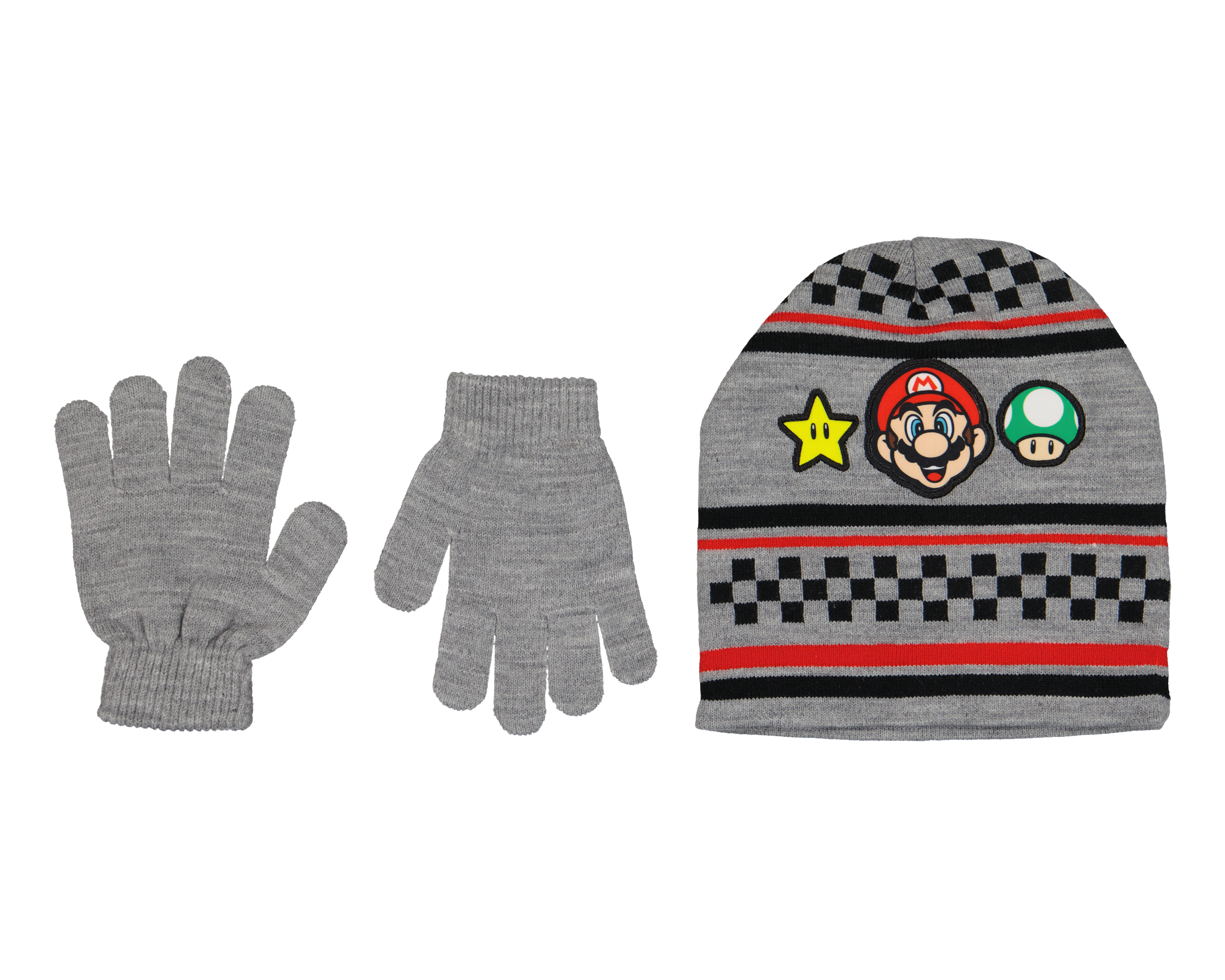 Gorro Mario Bros para Niño 2 Piezas