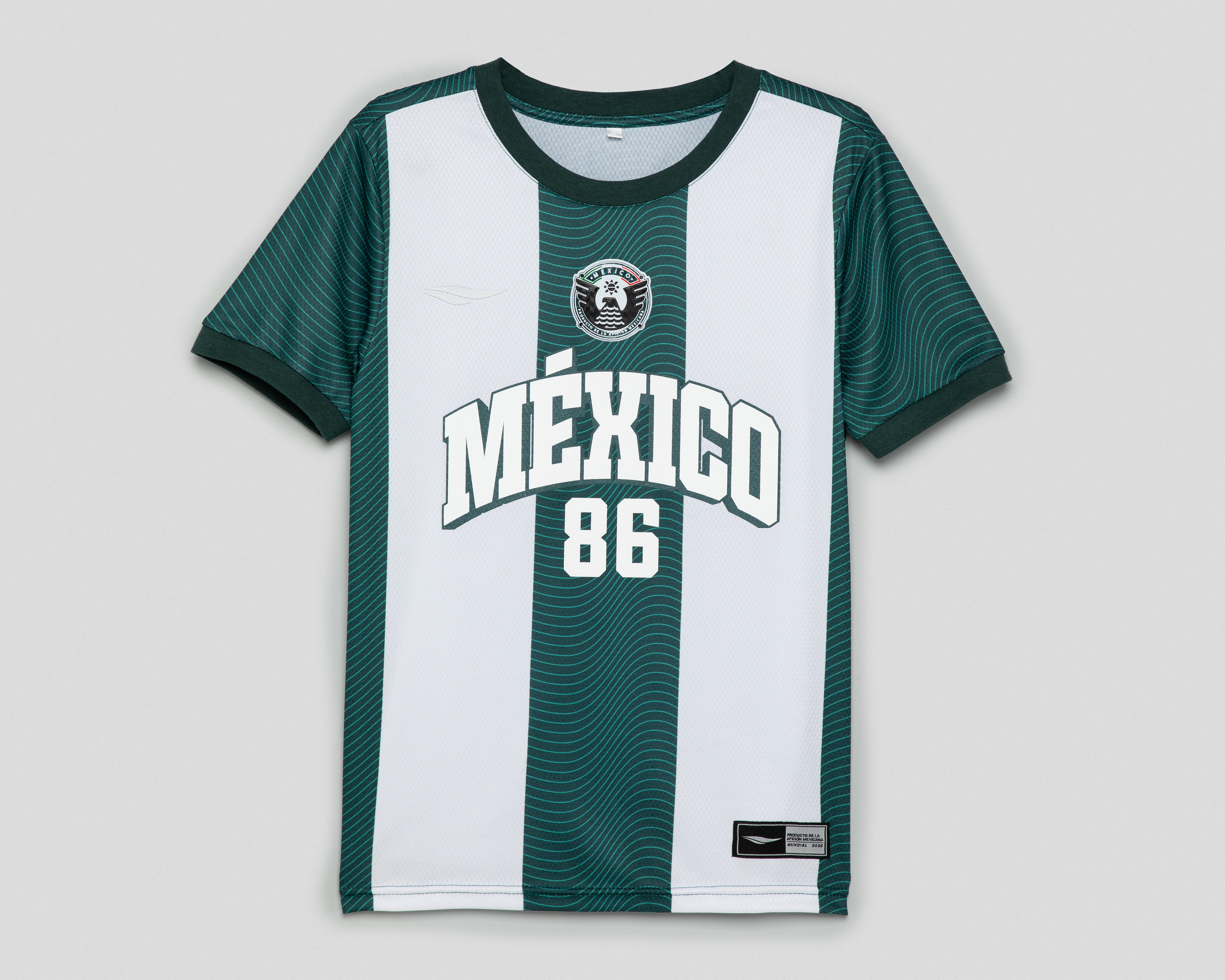 Playera Selección Mexicana Verde Sportline para Niño