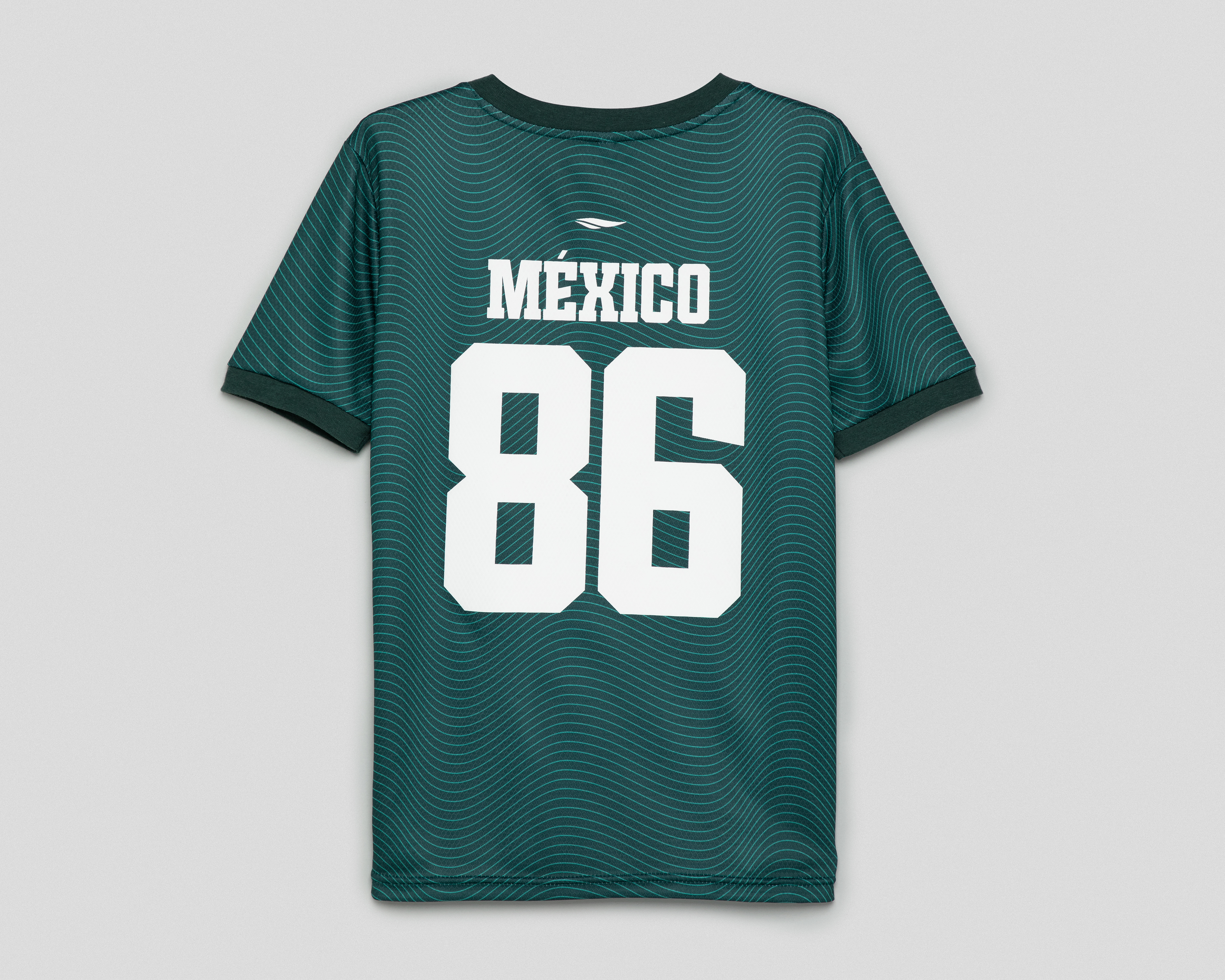 Foto 3 pulgar | Foto 2 | Playera Selección Mexicana Verde Sportline para Niño