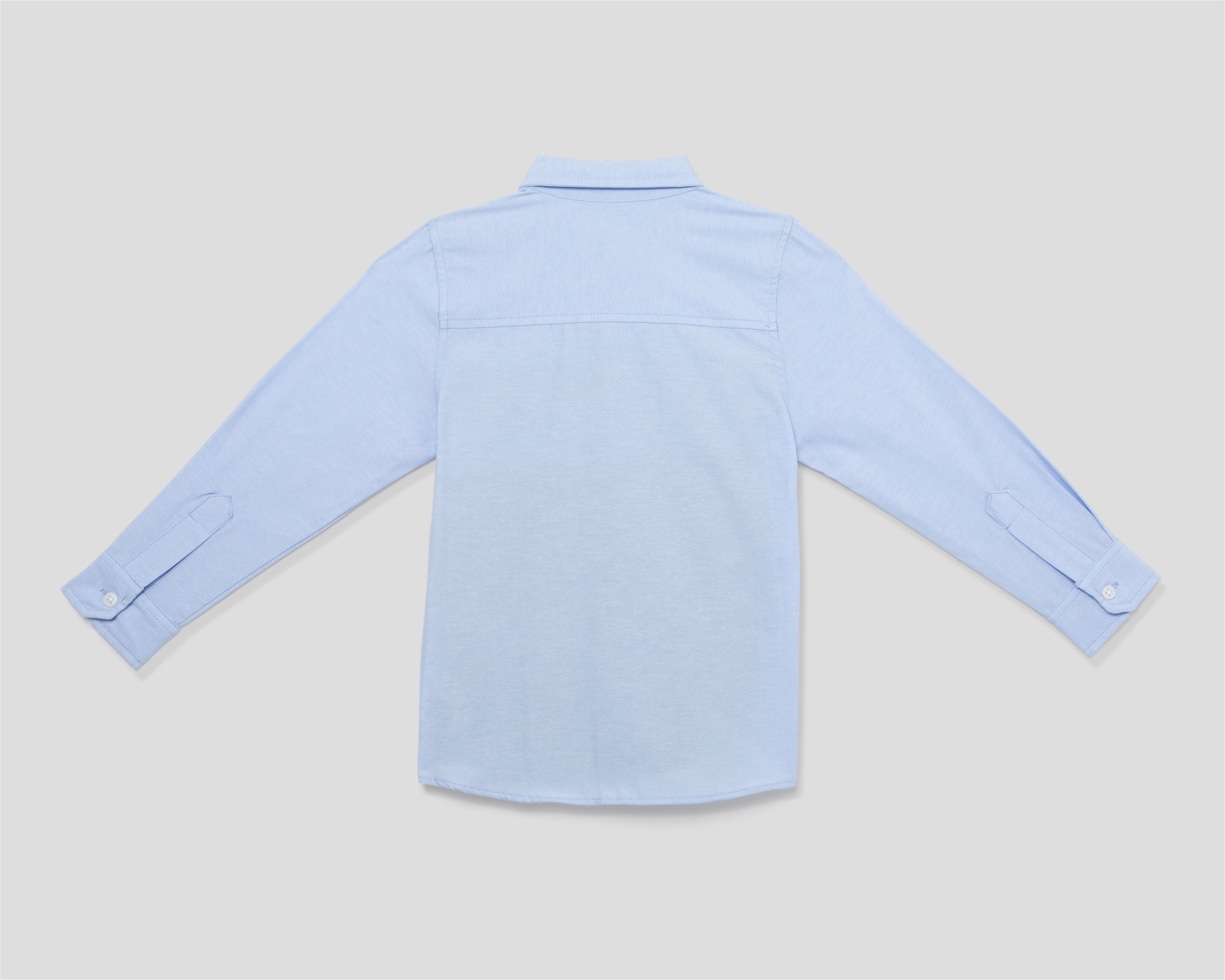 Foto 3 pulgar | Foto 2 | Camisa de Cuello Americano Azul Refill para Niño