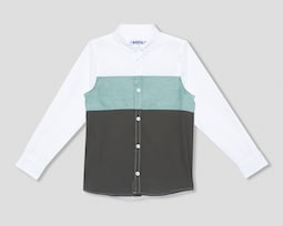 Camisa de Cuello Americano Multicolor Refill para Niño