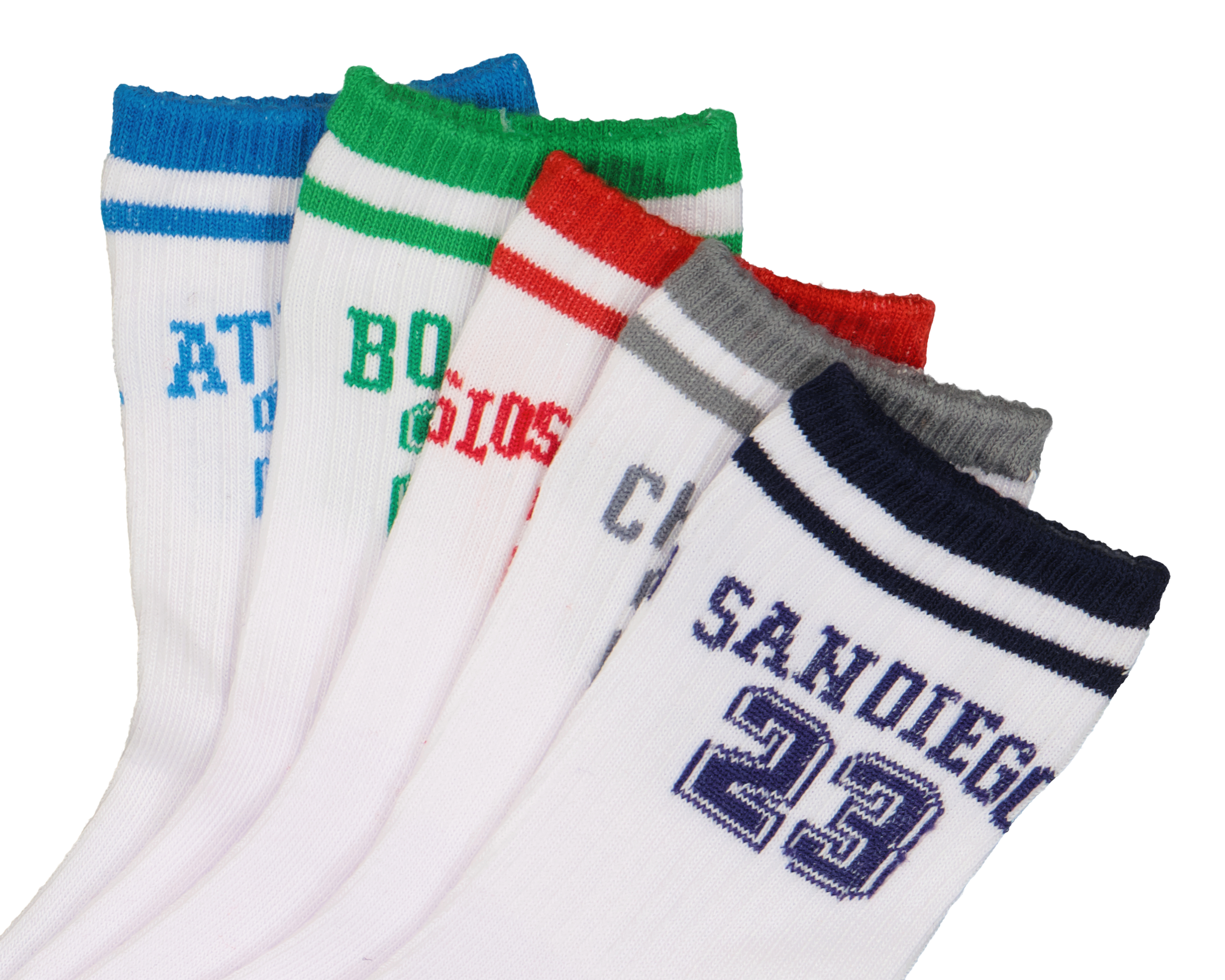 Foto 3 pulgar | Foto 2 | Calcetas Largas Refill para Niño 5 Pares