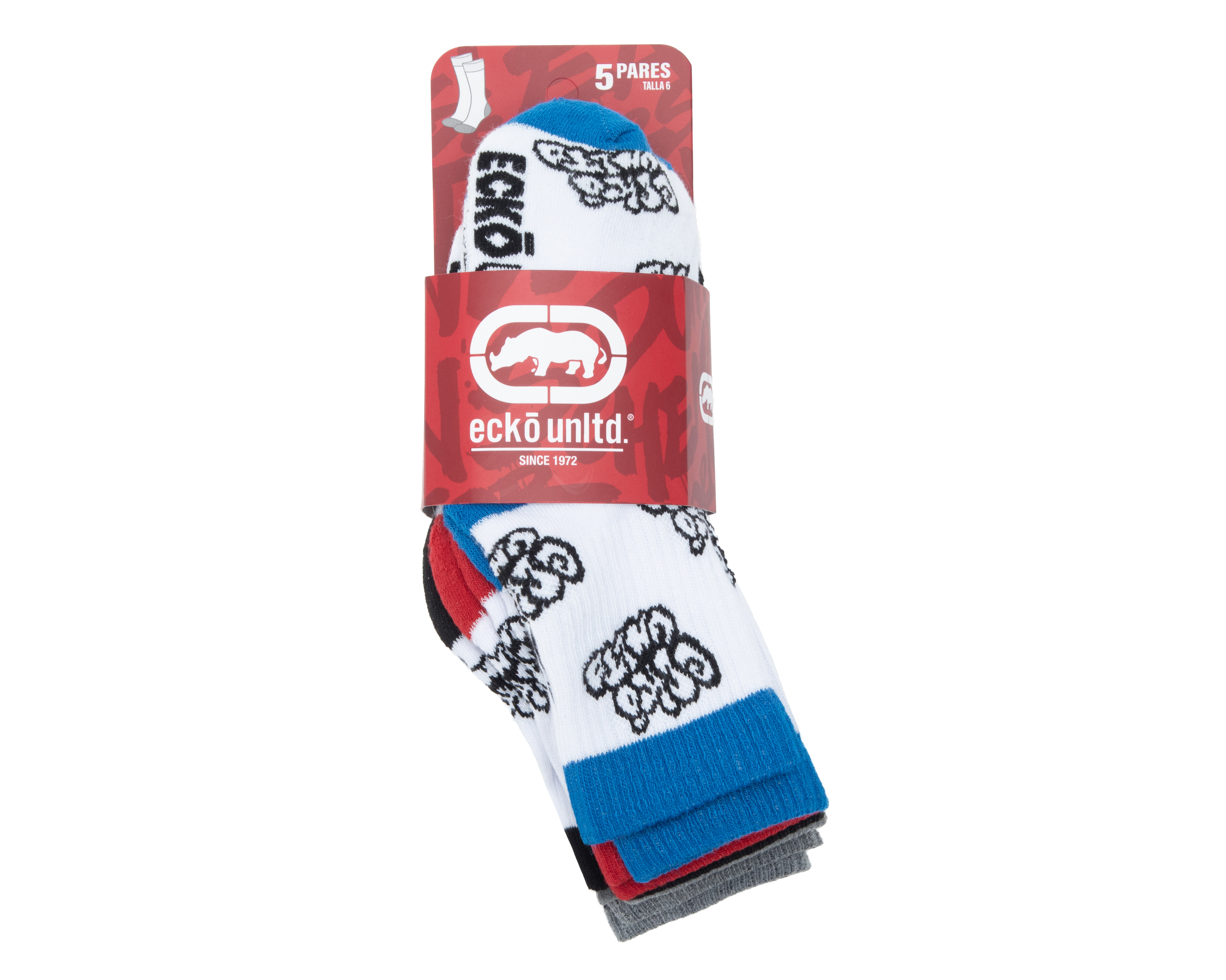 Foto 3 | Foto 3 | Calcetines Ecko Unltd. para Niño 5 Pares