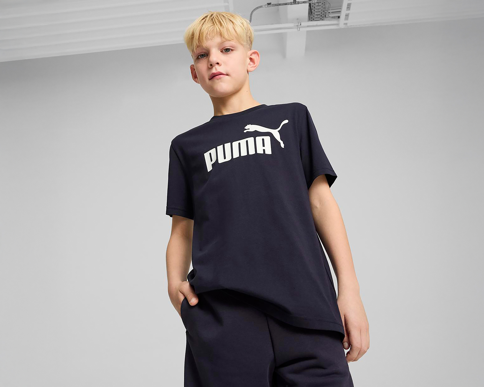 Foto 1 | Foto 1 | Playera Deportiva Puma Ess Juvenil