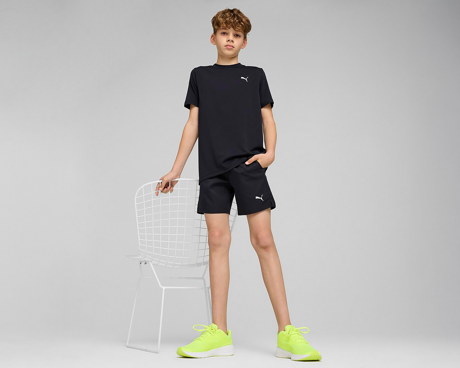 Foto 4 pulgar | Foto 3 | Playera Deportiva Puma Essentials para Niño