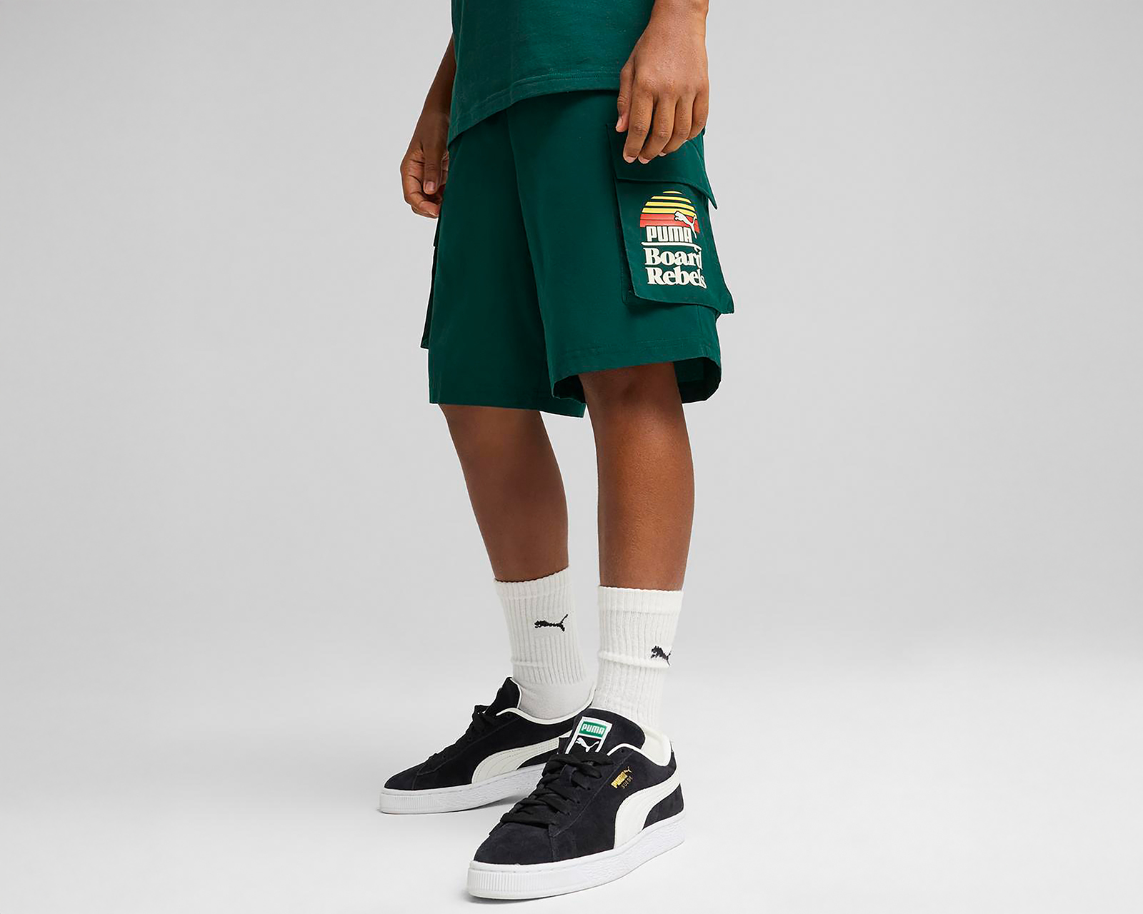 Short Deportivo Puma Cargo Juvenil