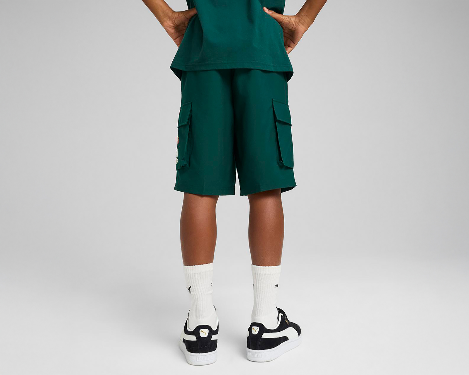 Foto 2 | Foto 2 | Short Deportivo Puma Cargo Juvenil