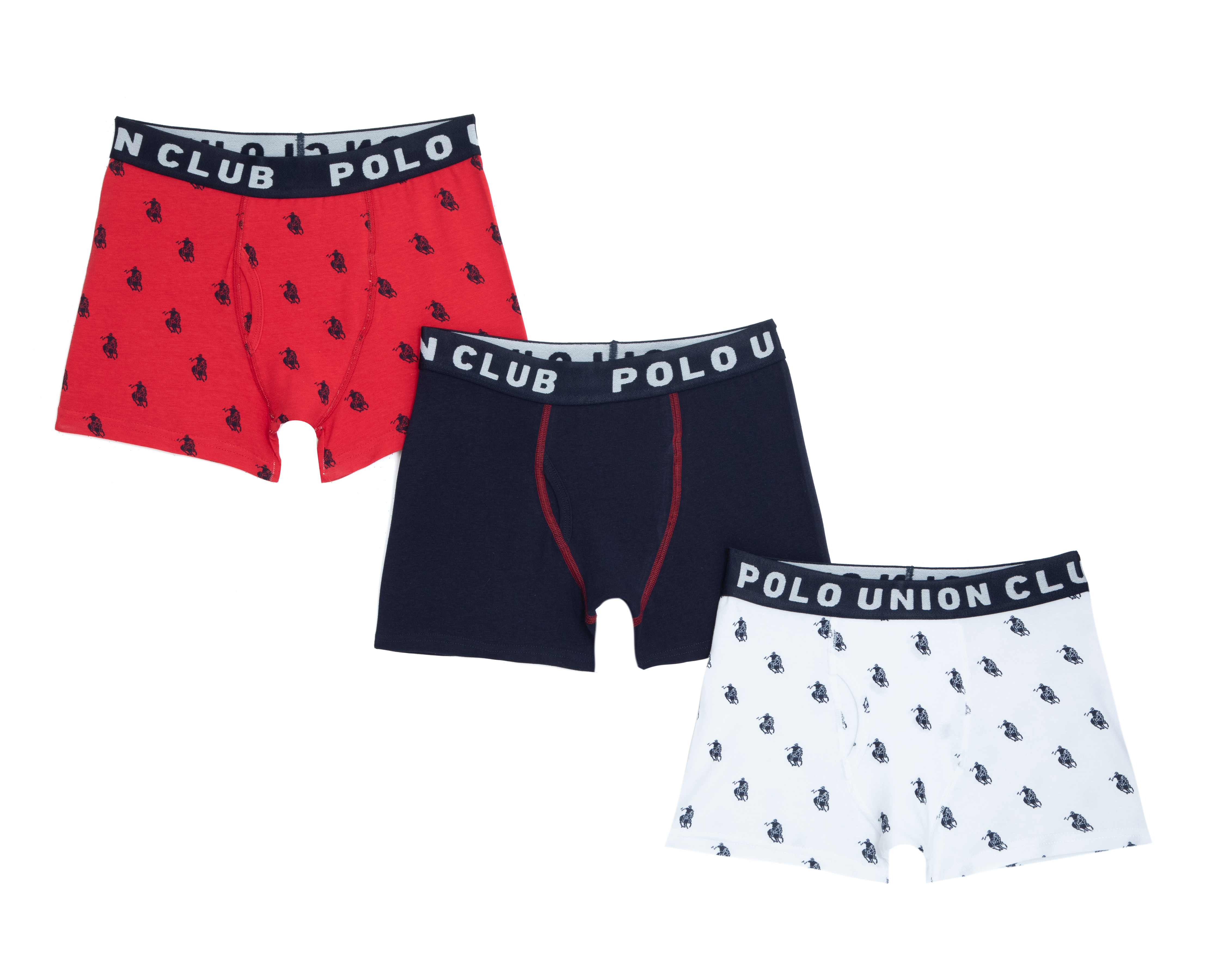 Foto 2 pulgar | Foto 1 | Bóxer Polo Union Club Juvenil 3 Piezas