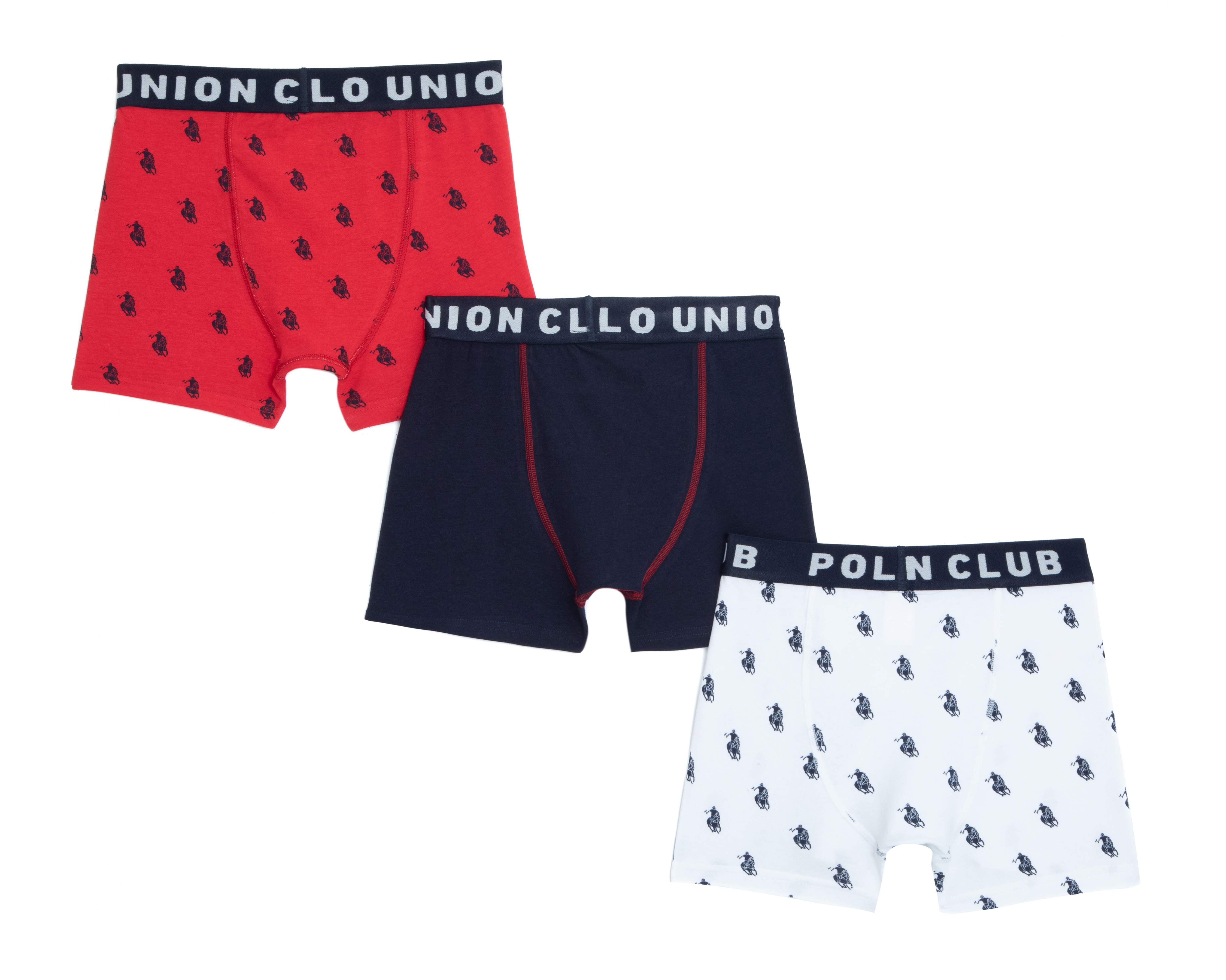 Foto 3 pulgar | Foto 2 | Bóxer Polo Union Club Juvenil 3 Piezas