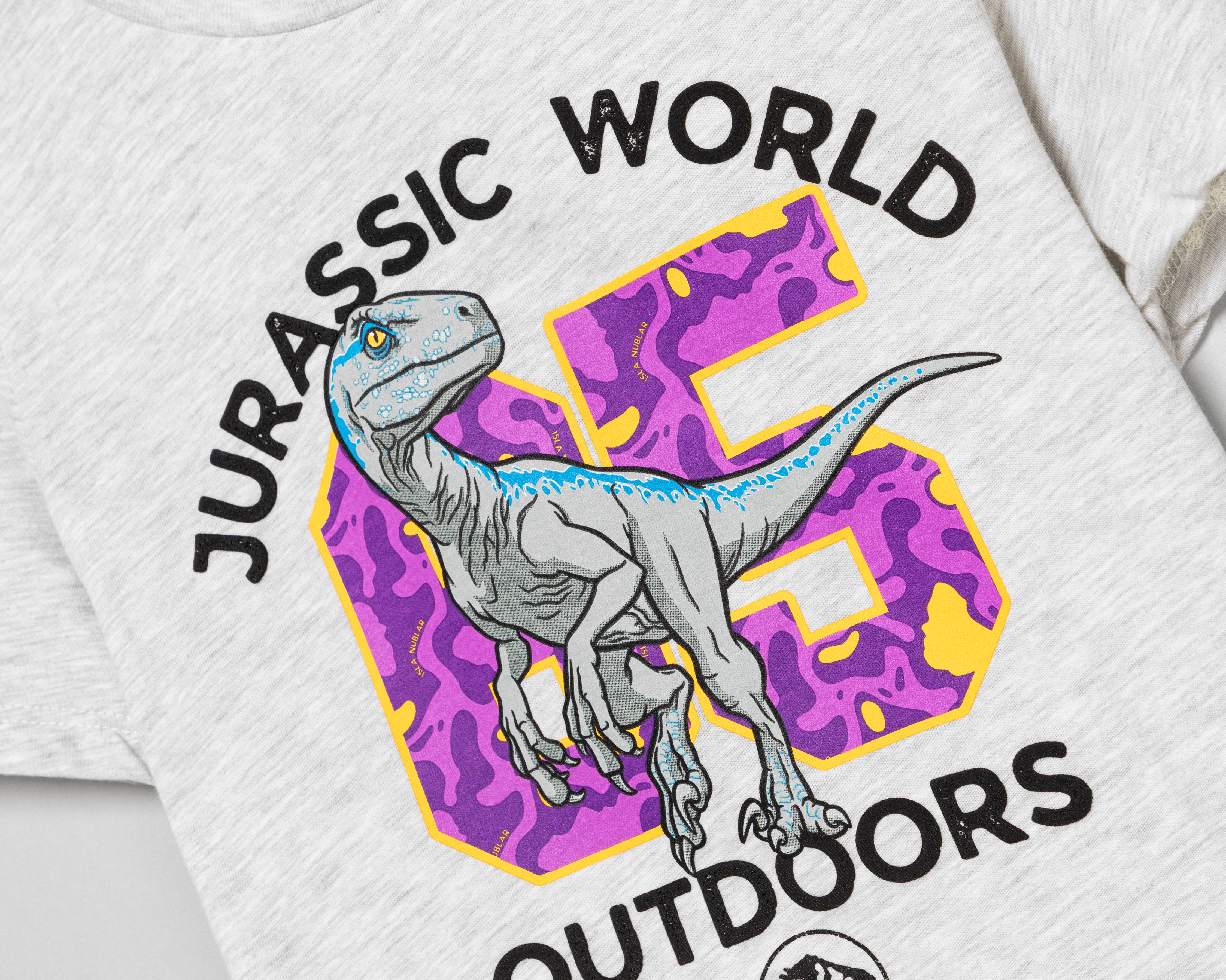 Foto 4 | Foto 4 | Playera Jurassic World por Refill para Niño 2 Piezas