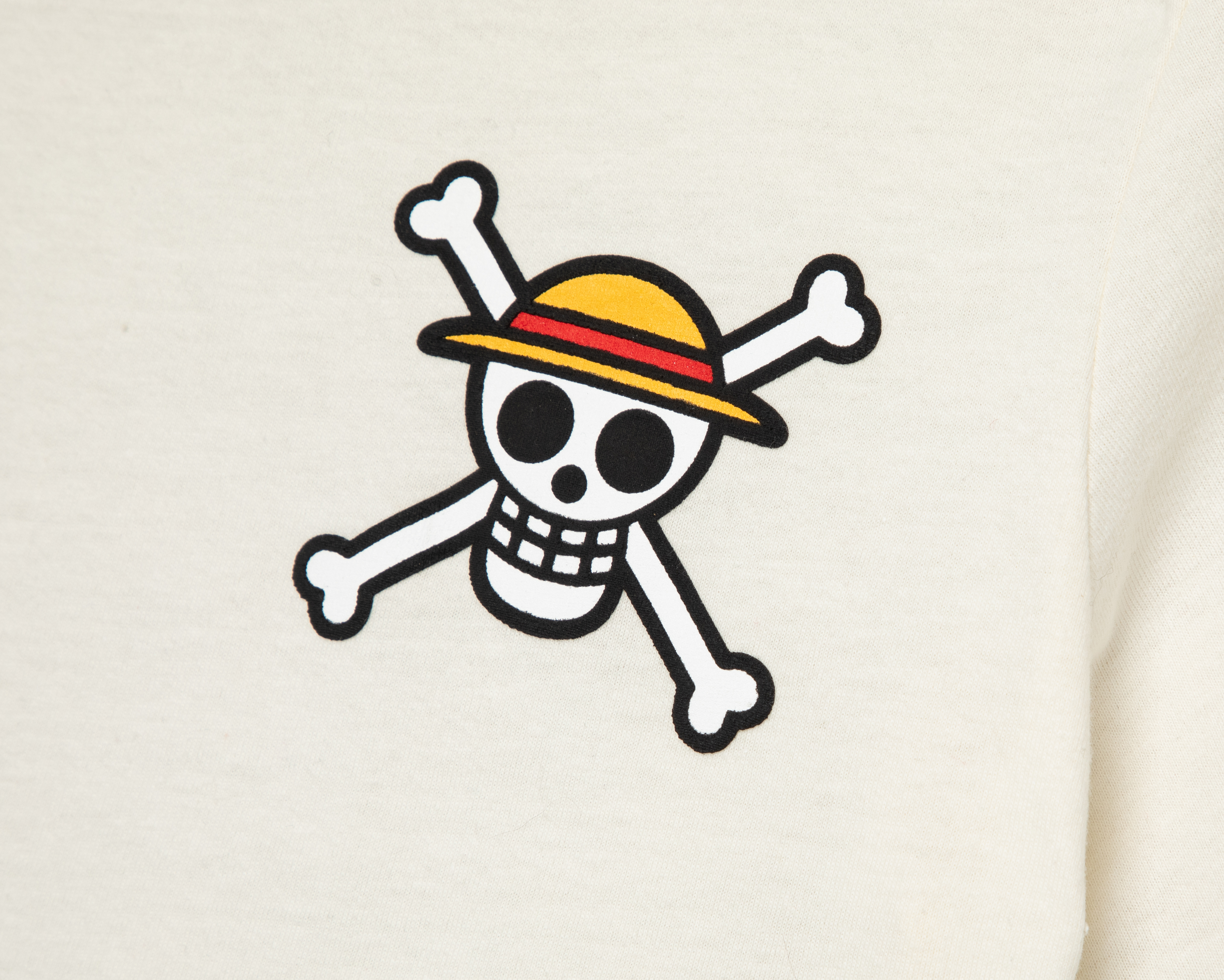 Foto 3 | Foto 3 | Playera de Cuello Redondo Blanca One Piece para Niño