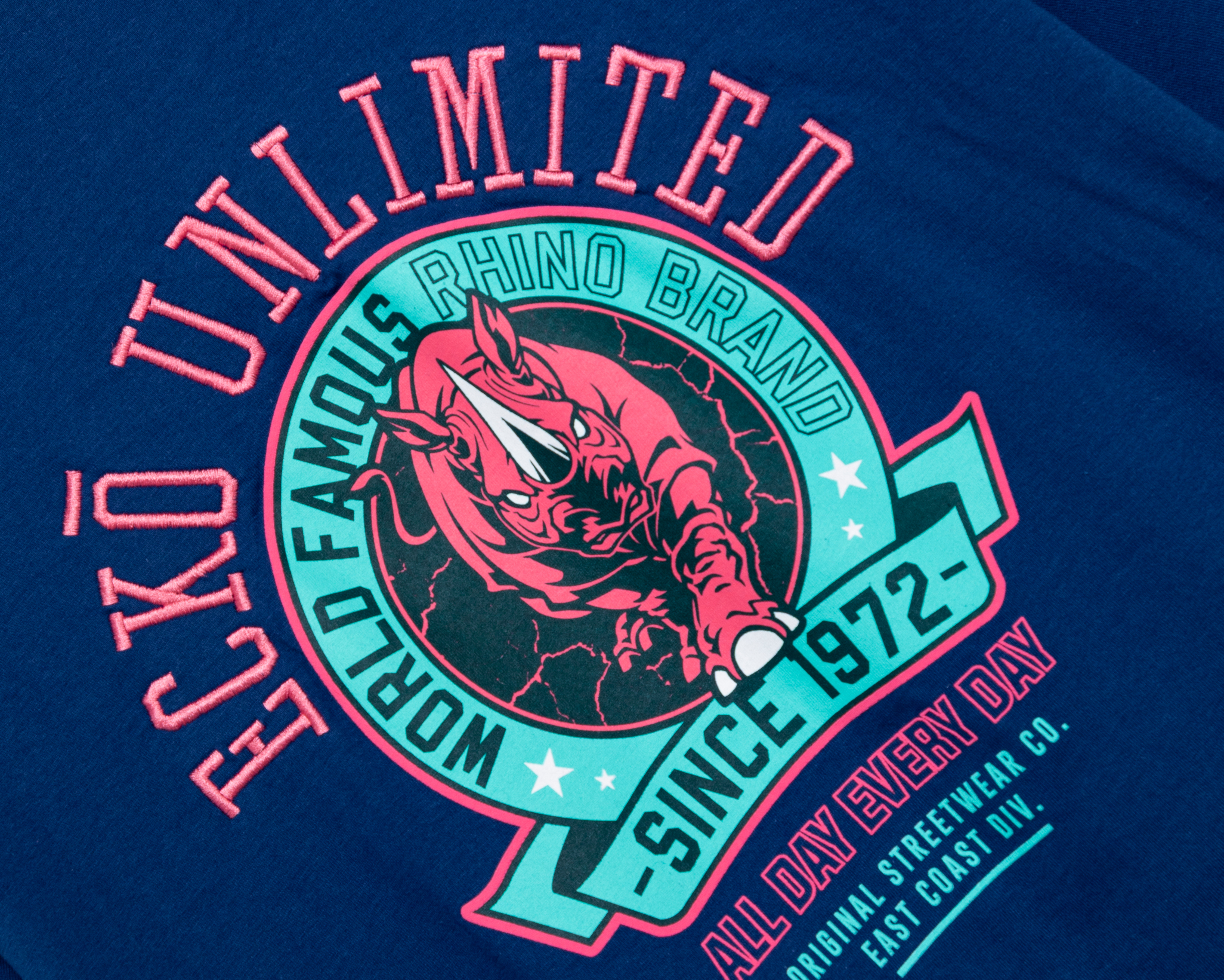 Foto 4 | Foto 4 | Playera de Cuello Redondo Azul Marino Ecko Unltd. Juvenil