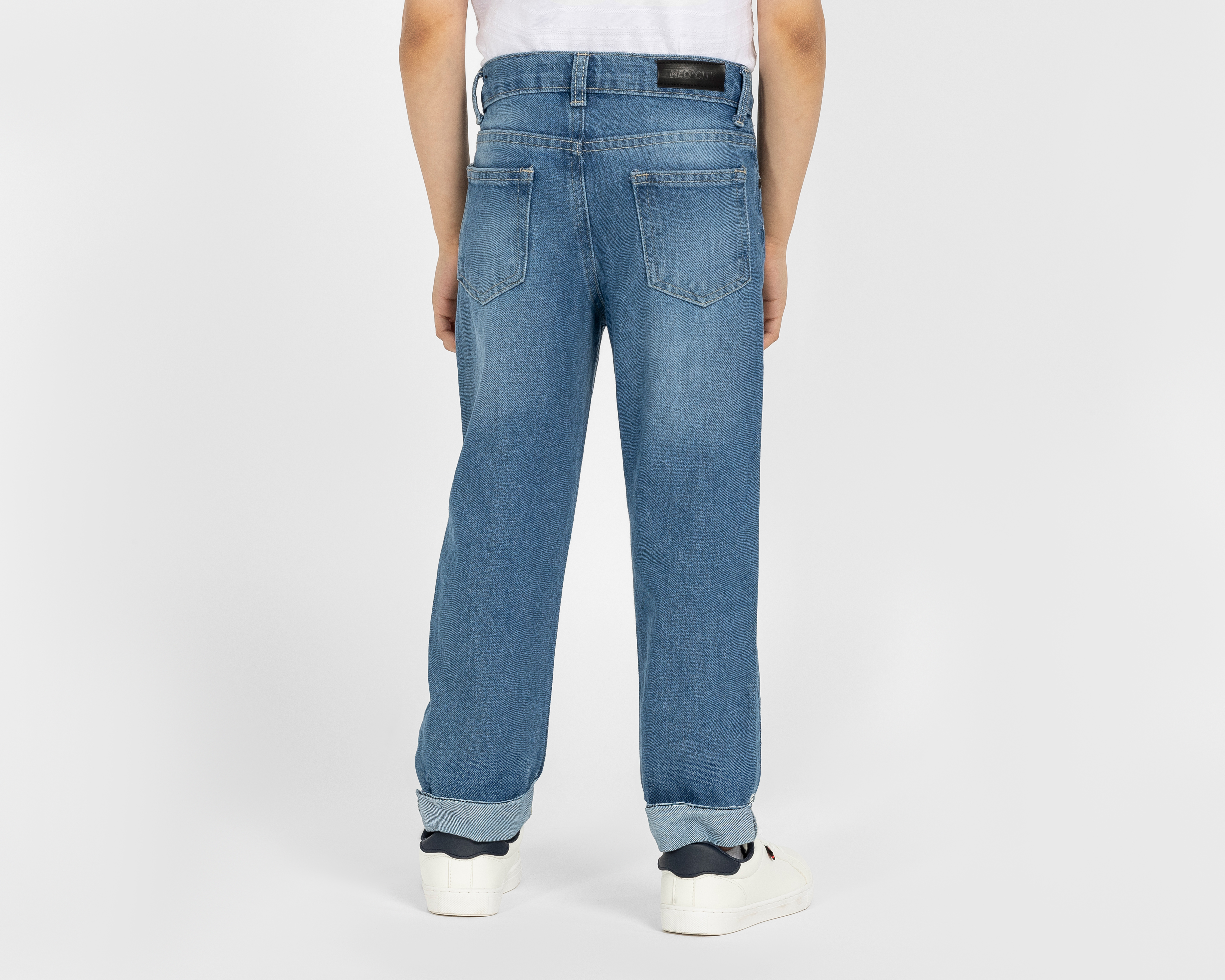 Foto 4 pulgar | Foto 3 | Pantalón Neo*City Recto para Niño