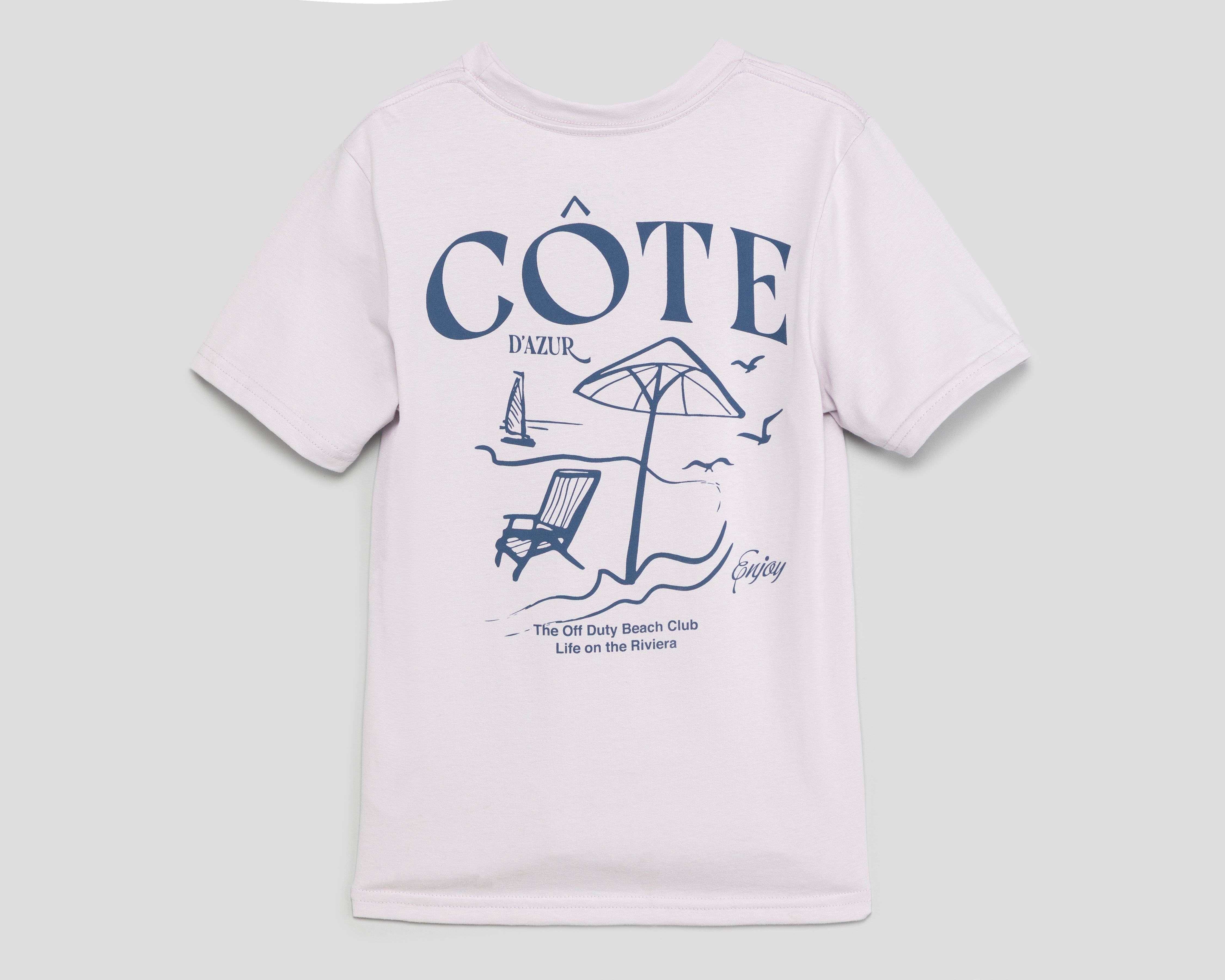 Foto 3 pulgar | Foto 2 | Playera de Cuello Redondo Lila Refill para Niño