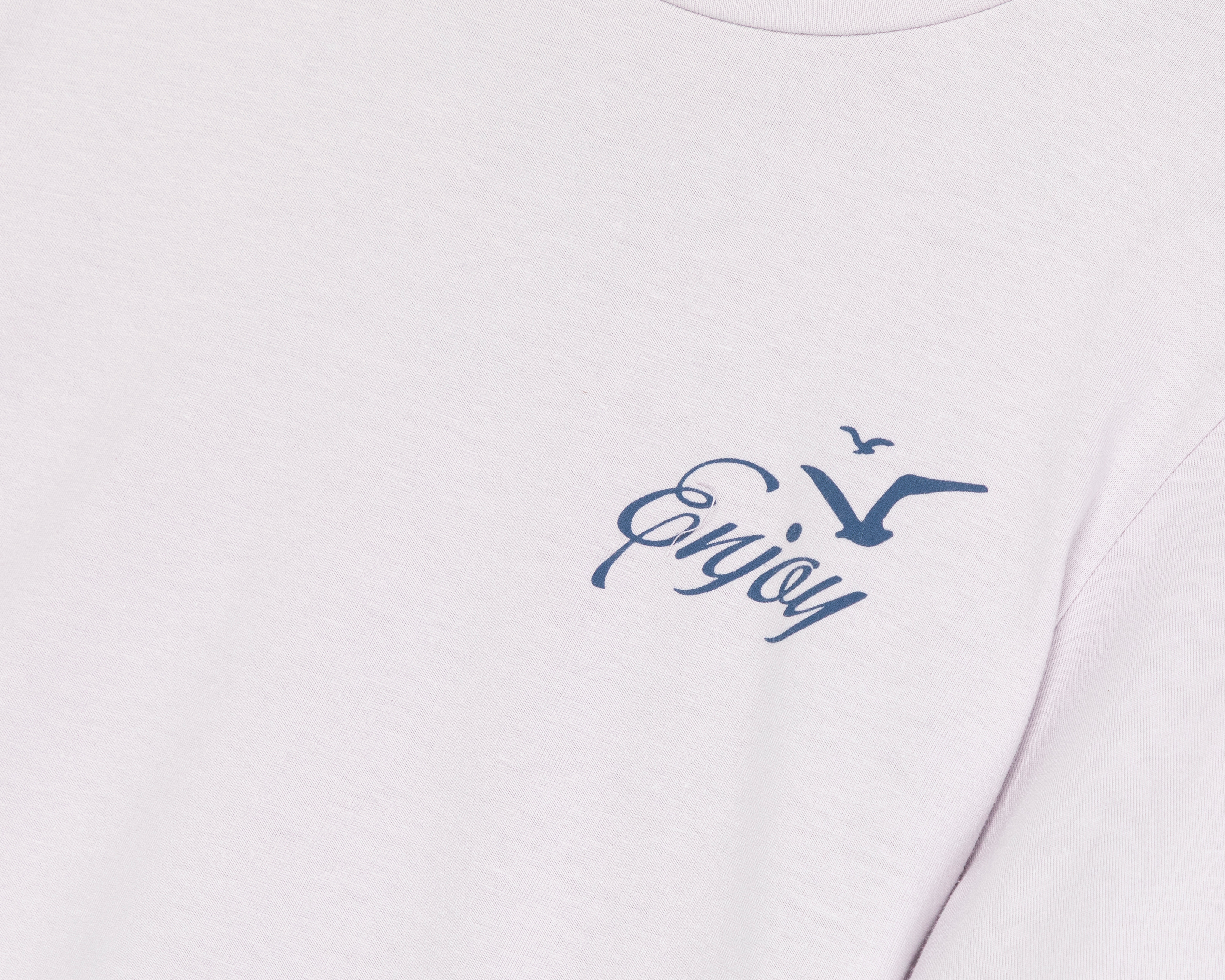 Foto 4 pulgar | Foto 3 | Playera de Cuello Redondo Lila Refill para Niño