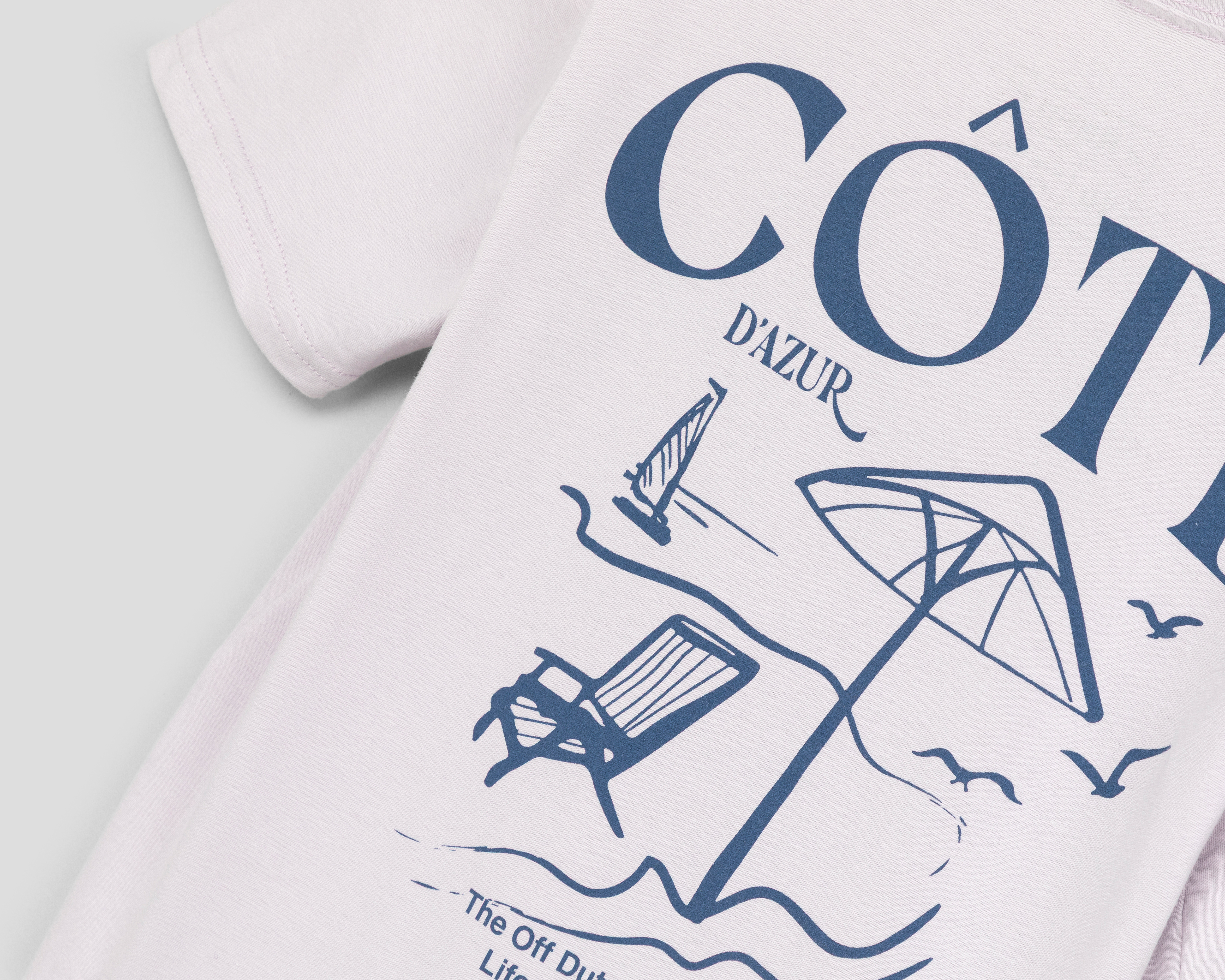 Foto 4 | Foto 4 | Playera de Cuello Redondo Lila Refill para Niño