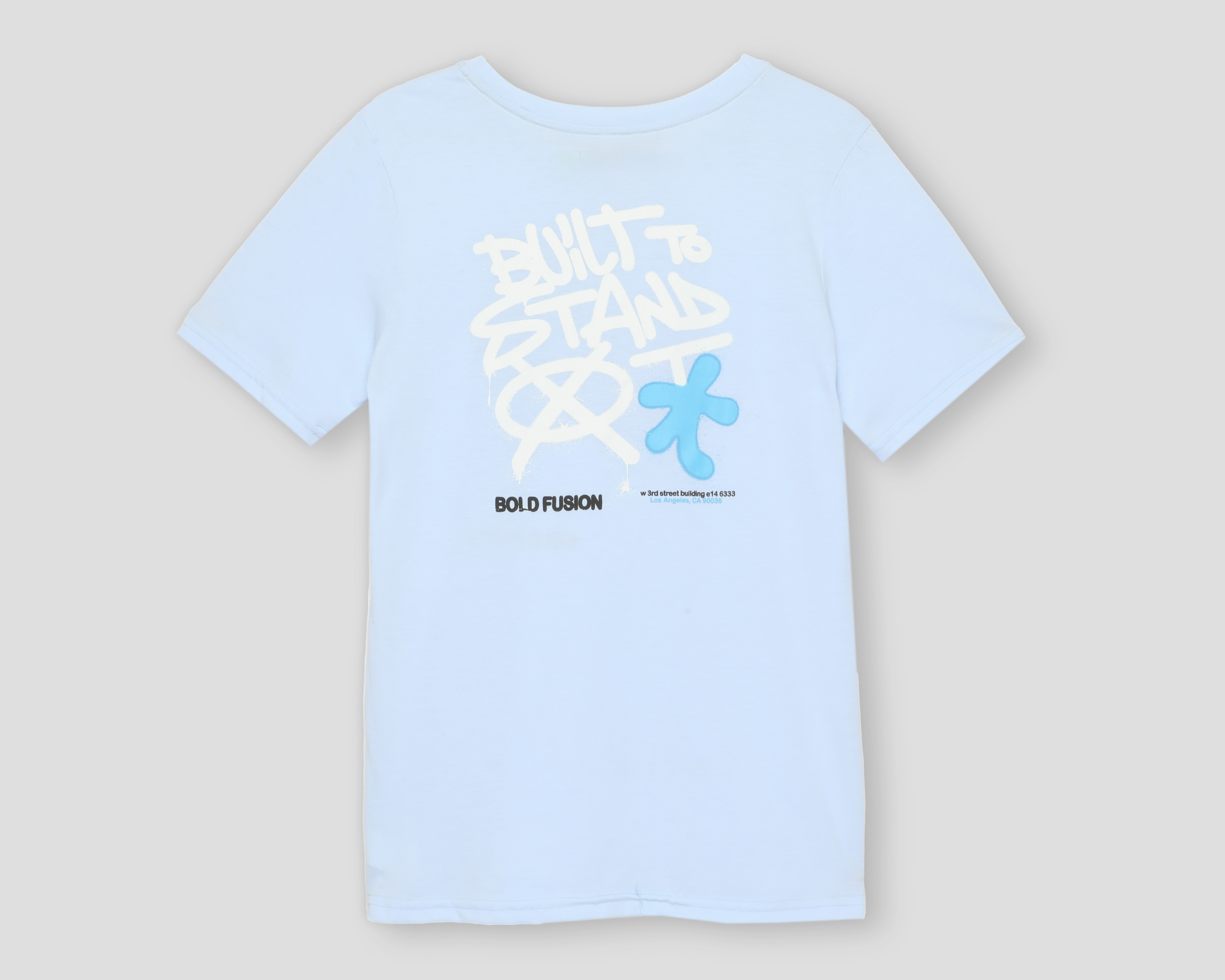 Foto 2 | Foto 2 | Playera de Cuello Redondo Azul Neo*City para Niño