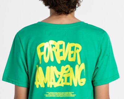 Foto 5 | Foto 5 | Playera de Cuello Redondo Verde Neo*City para Niño