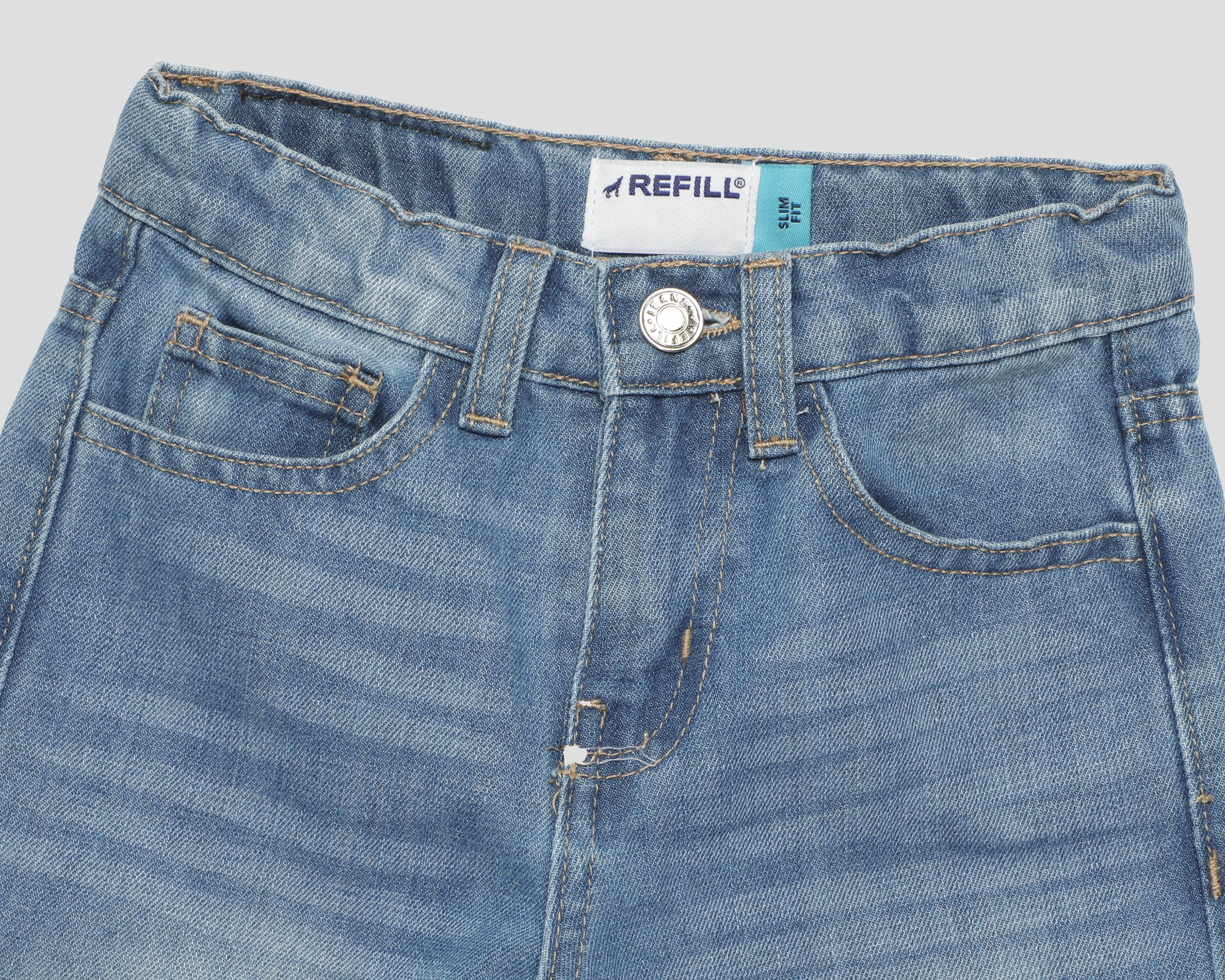 Foto 4 pulgar | Foto 3 | Pantalón Refill Slim para Niño