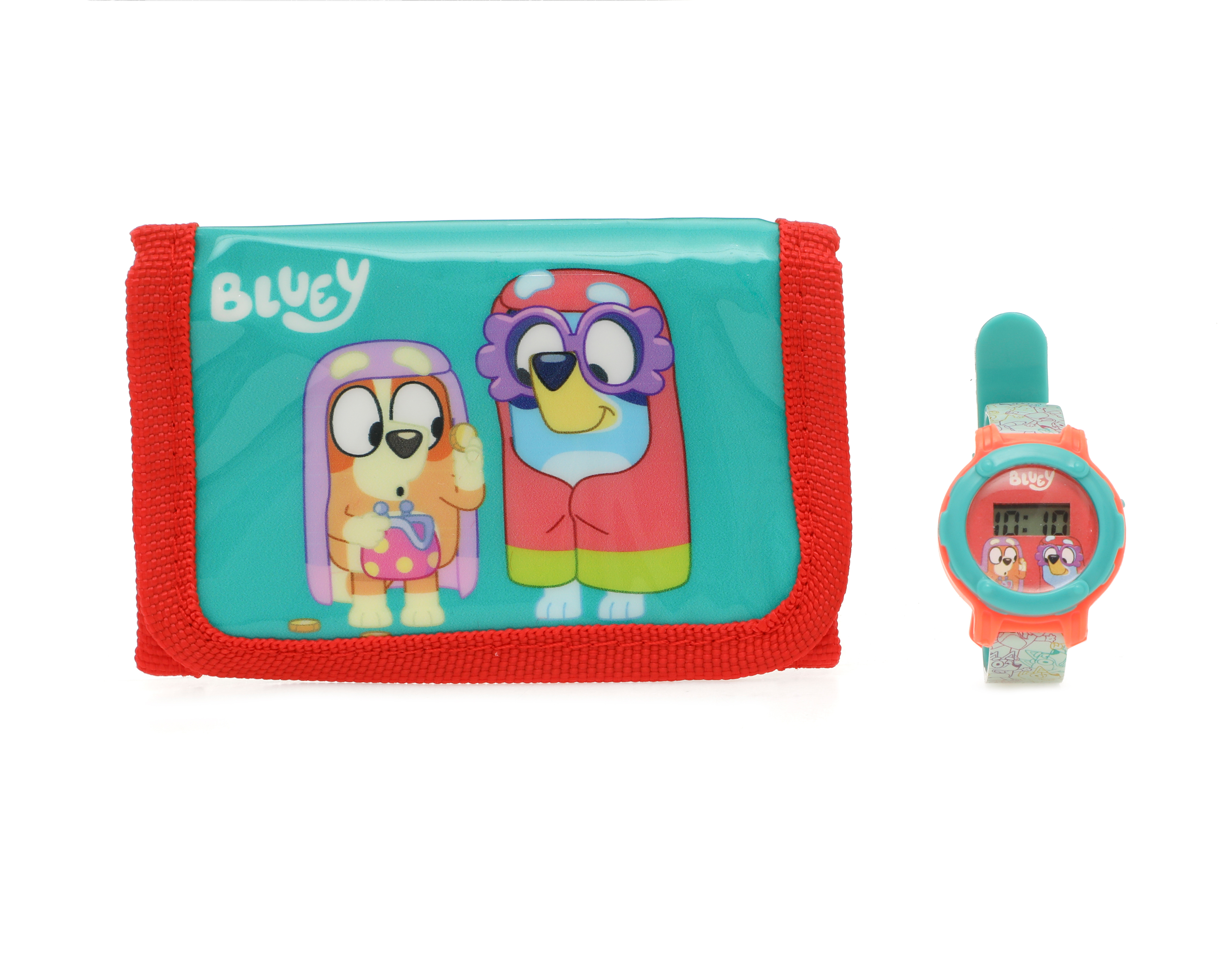 Foto 2 pulgar | Foto 1 | Reloj y Cartera Bluey para Niño