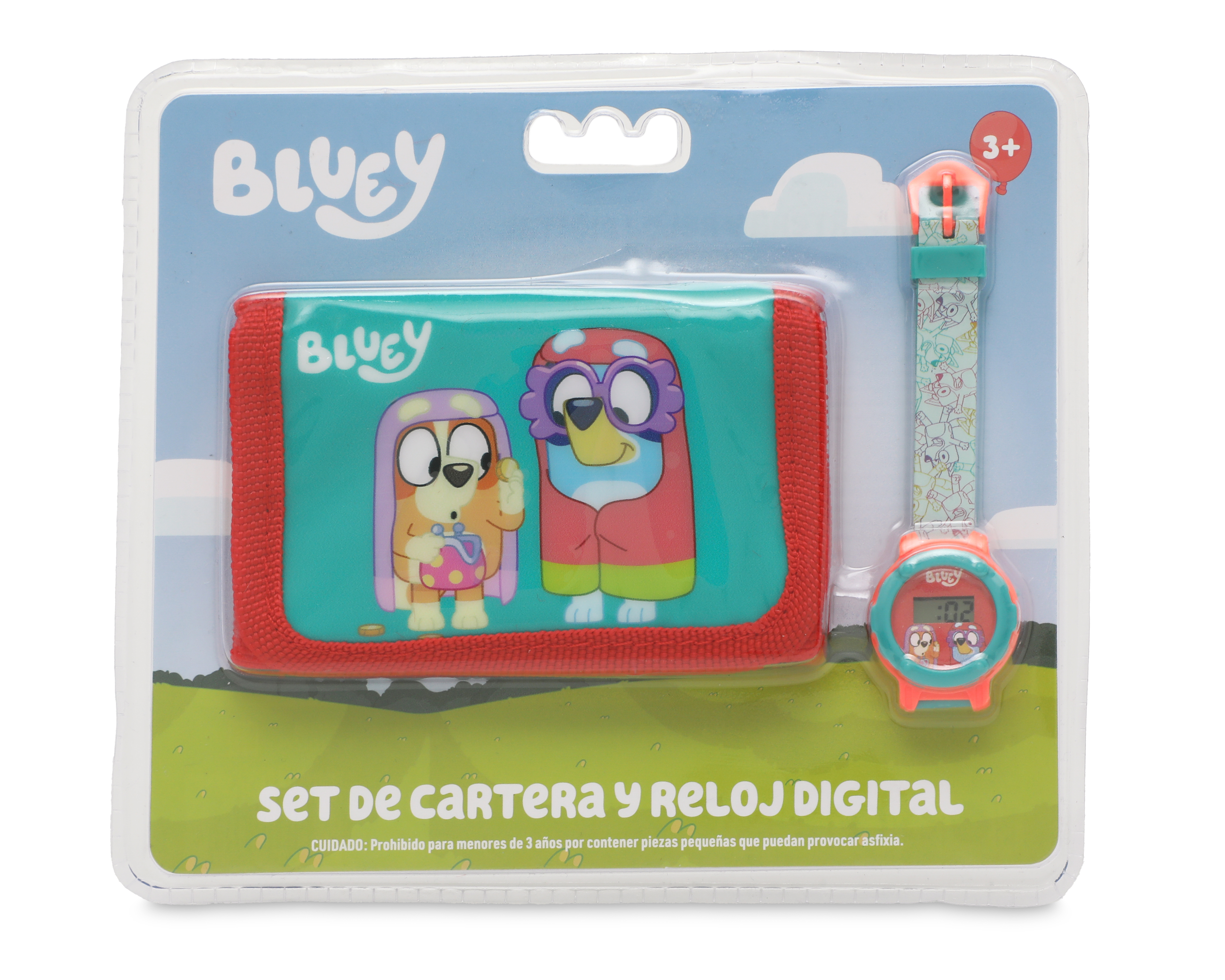 Foto 4 | Foto 4 | Reloj y Cartera Bluey para Niño