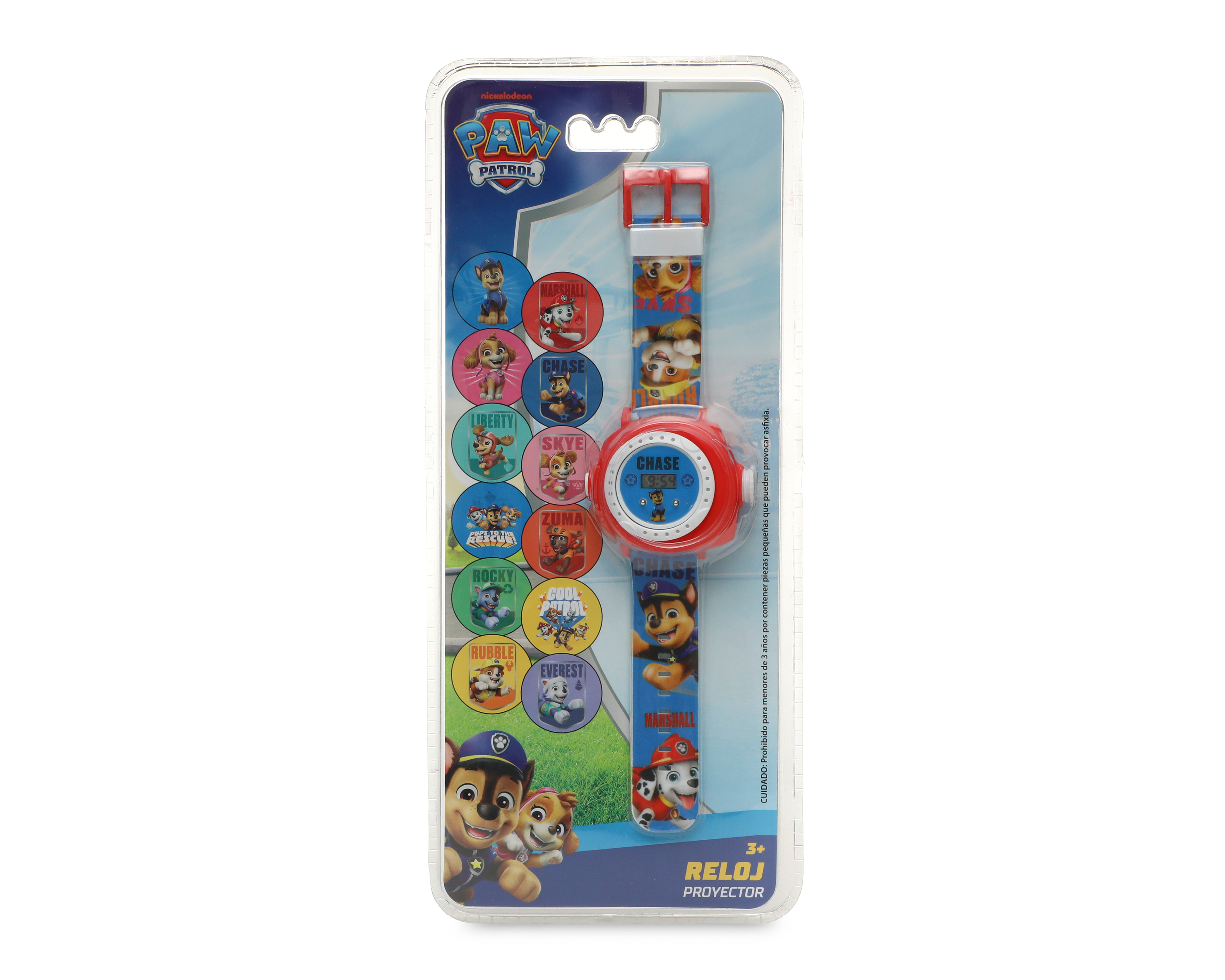 Foto 5 pulgar | Foto 4 | Reloj Paw Patrol para Niño Multicolor