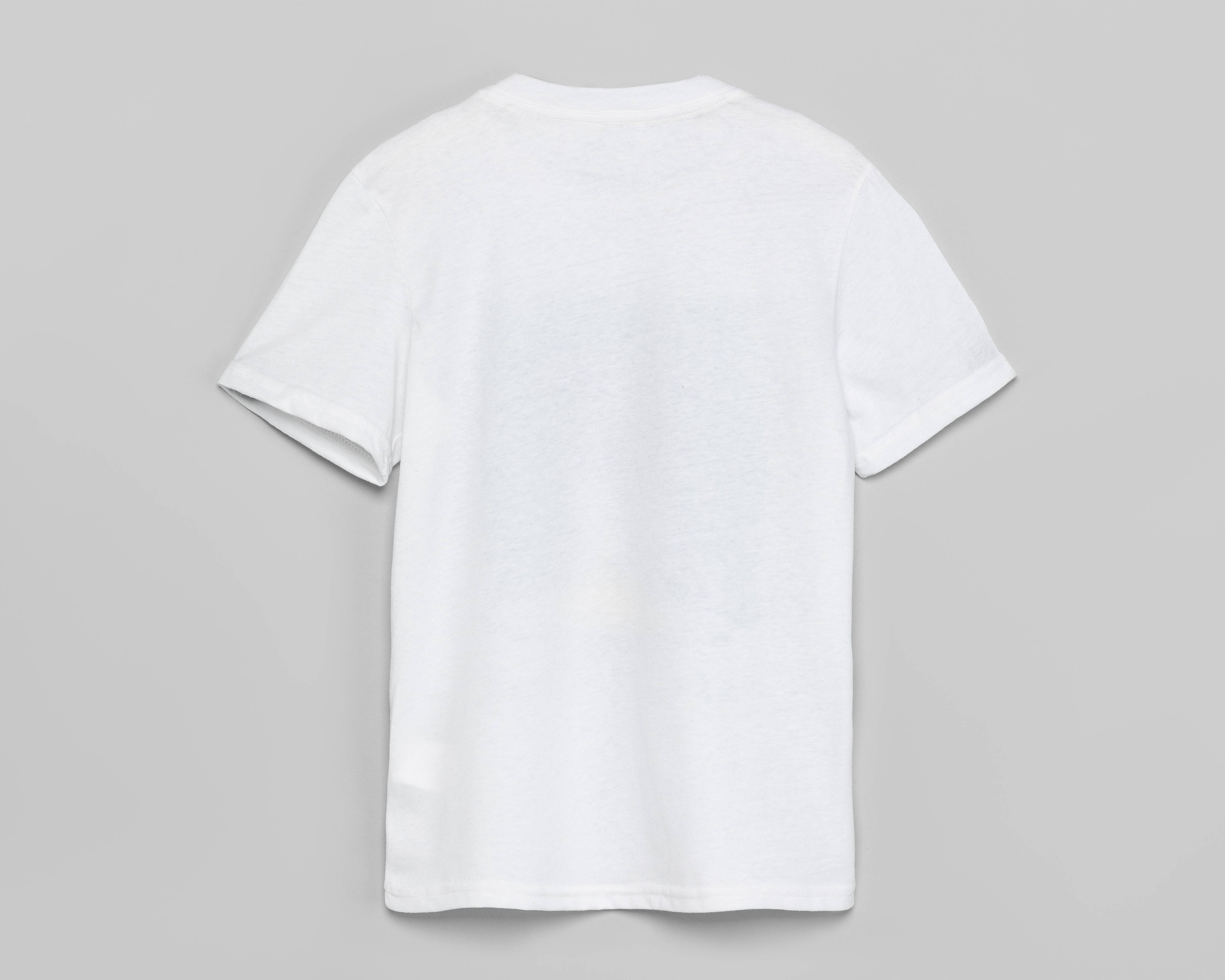 Foto 3 pulgar | Foto 2 | Playera de Cuello Redondo Blanca Refill para Niño