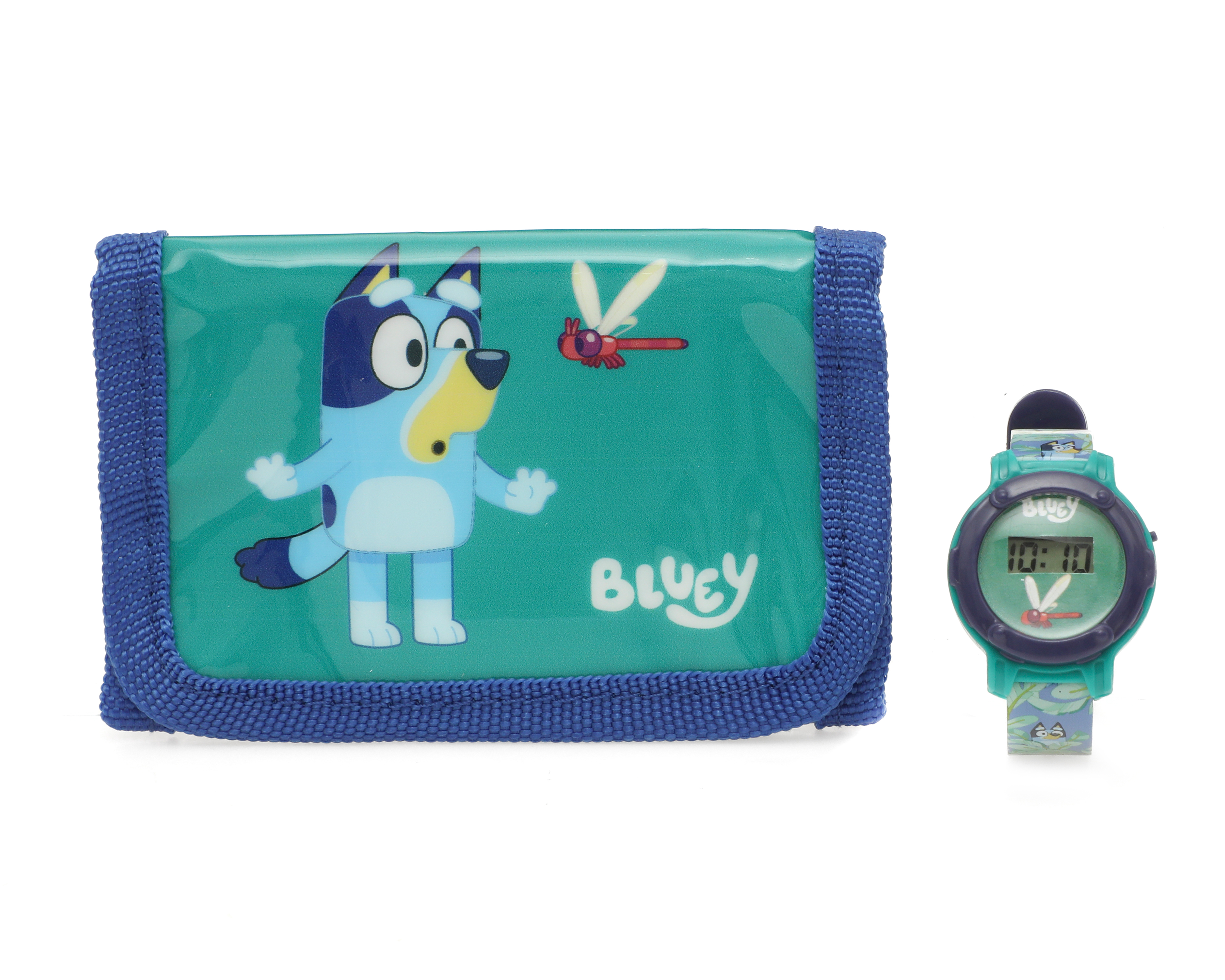 Foto 2 pulgar | Foto 1 | Reloj y Cartera Bluey para Niño