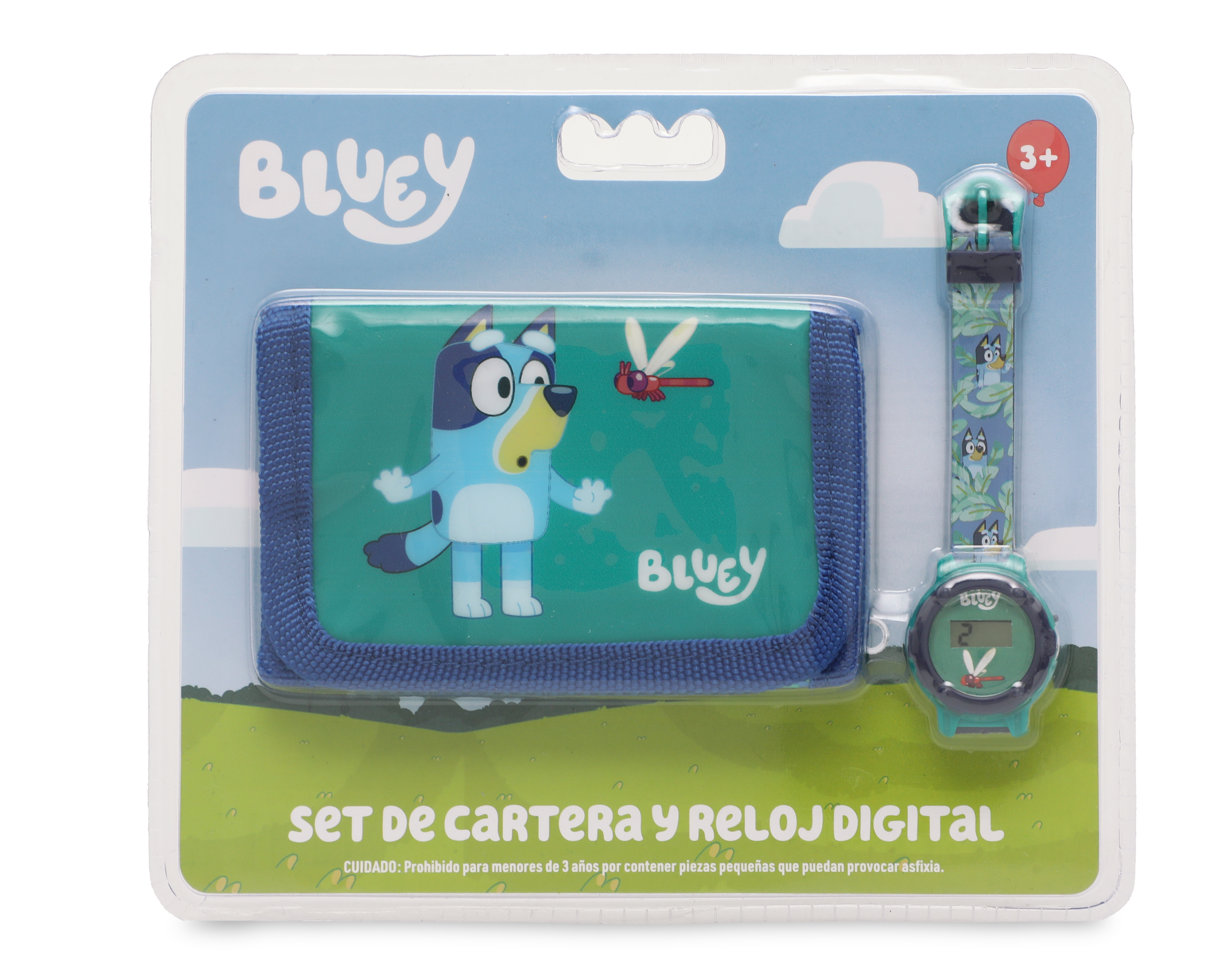 Foto 5 pulgar | Foto 4 | Reloj y Cartera Bluey para Niño