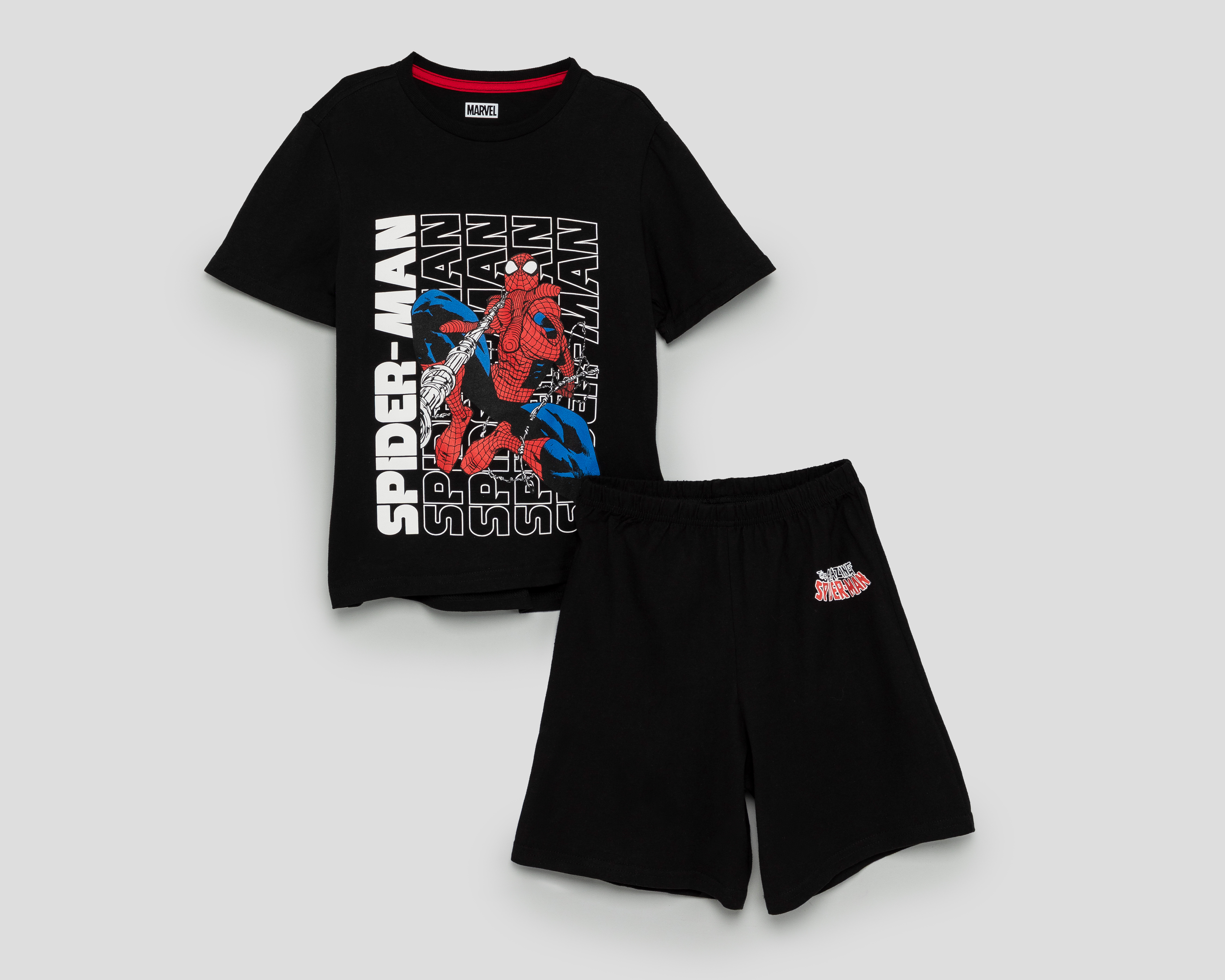 Foto 2 pulgar | Foto 1 | Playera y Short Marvel Spider-Man para Niño