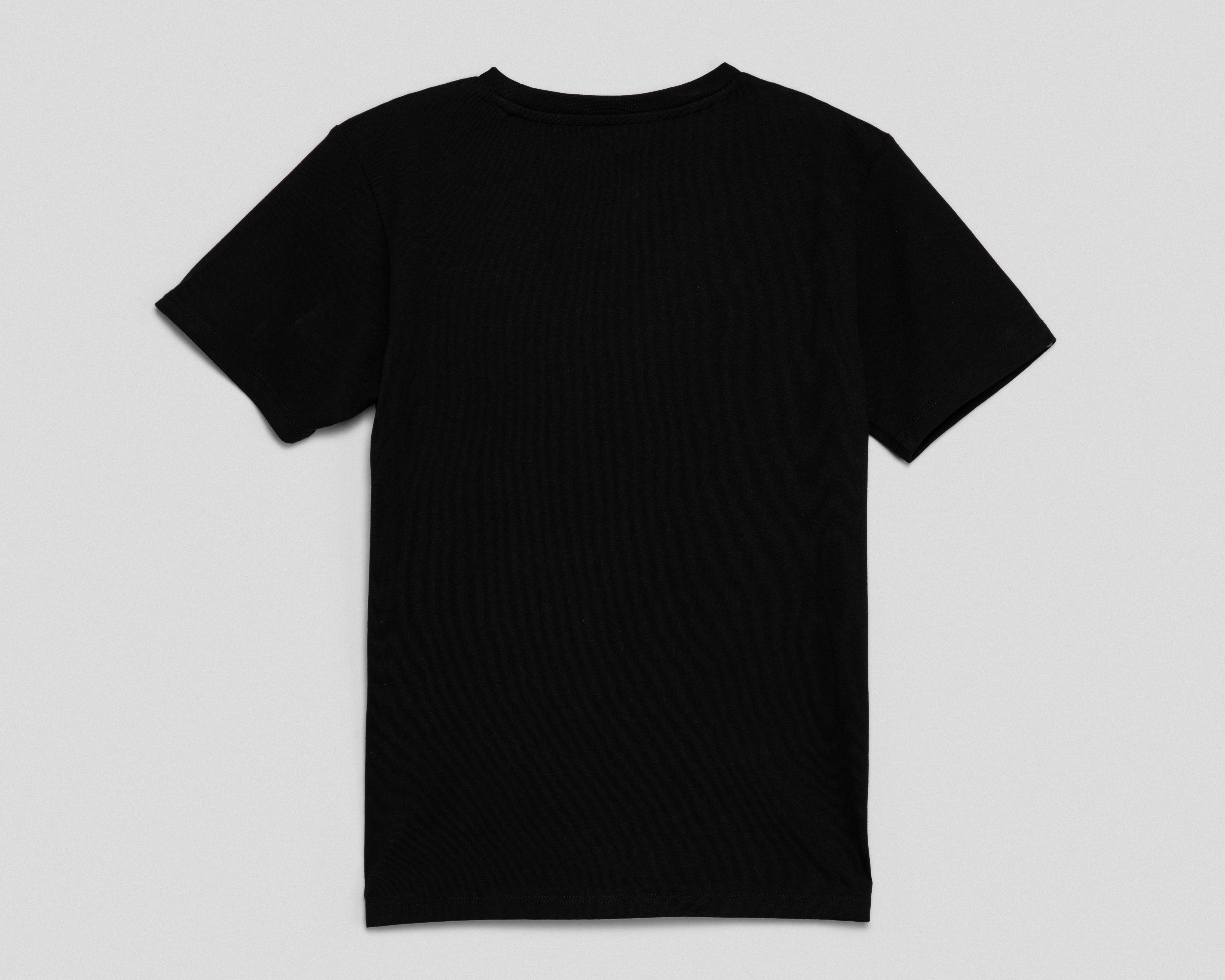 Foto 2 | Foto 2 | Playera de Cuello Redondo Negra Guess Juvenil