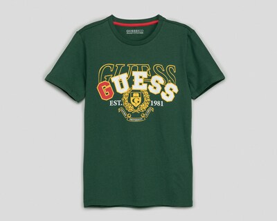 Foto 1 | Foto 1 | Playera de Cuello Redondo Verde Guess Juvenil