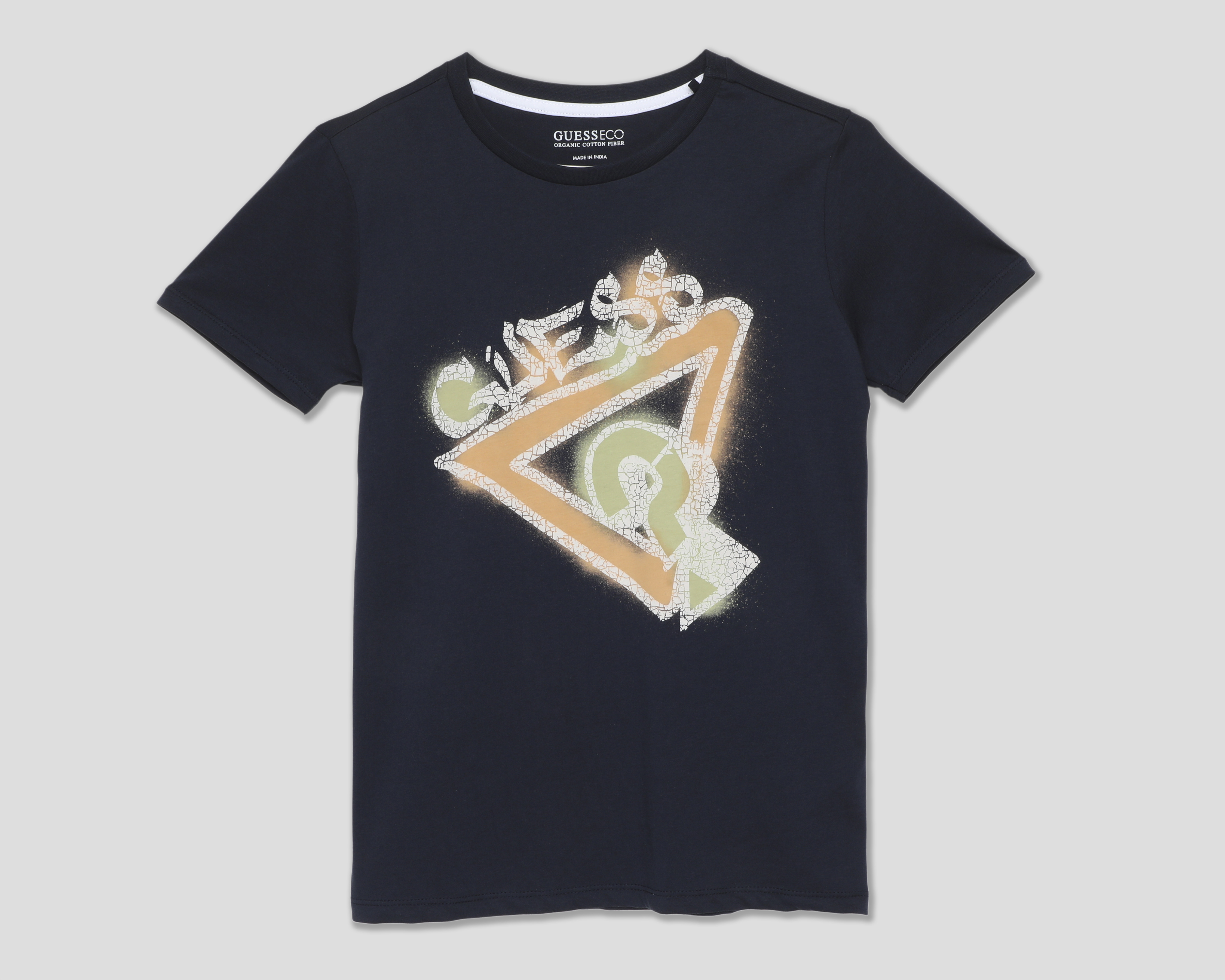 Playera de Cuello Redondo Azul Guess Juvenil