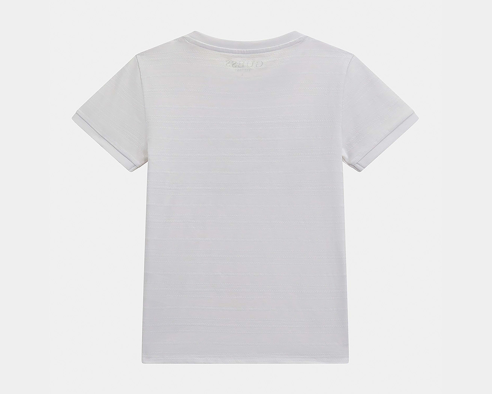 Foto 3 pulgar | Foto 2 | Playera de Cuello Redondo Gris Guess Juvenil