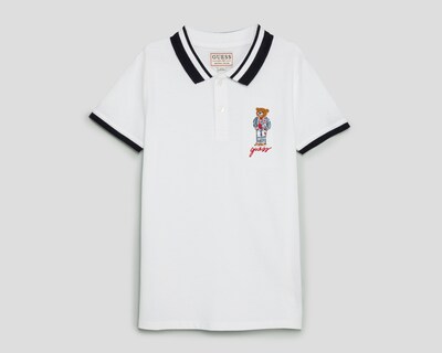 Foto 1 | Foto 1 | Playera Polo Guess Blanca Juvenil