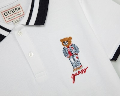 Foto 3 | Foto 3 | Playera Polo Guess Blanca Juvenil